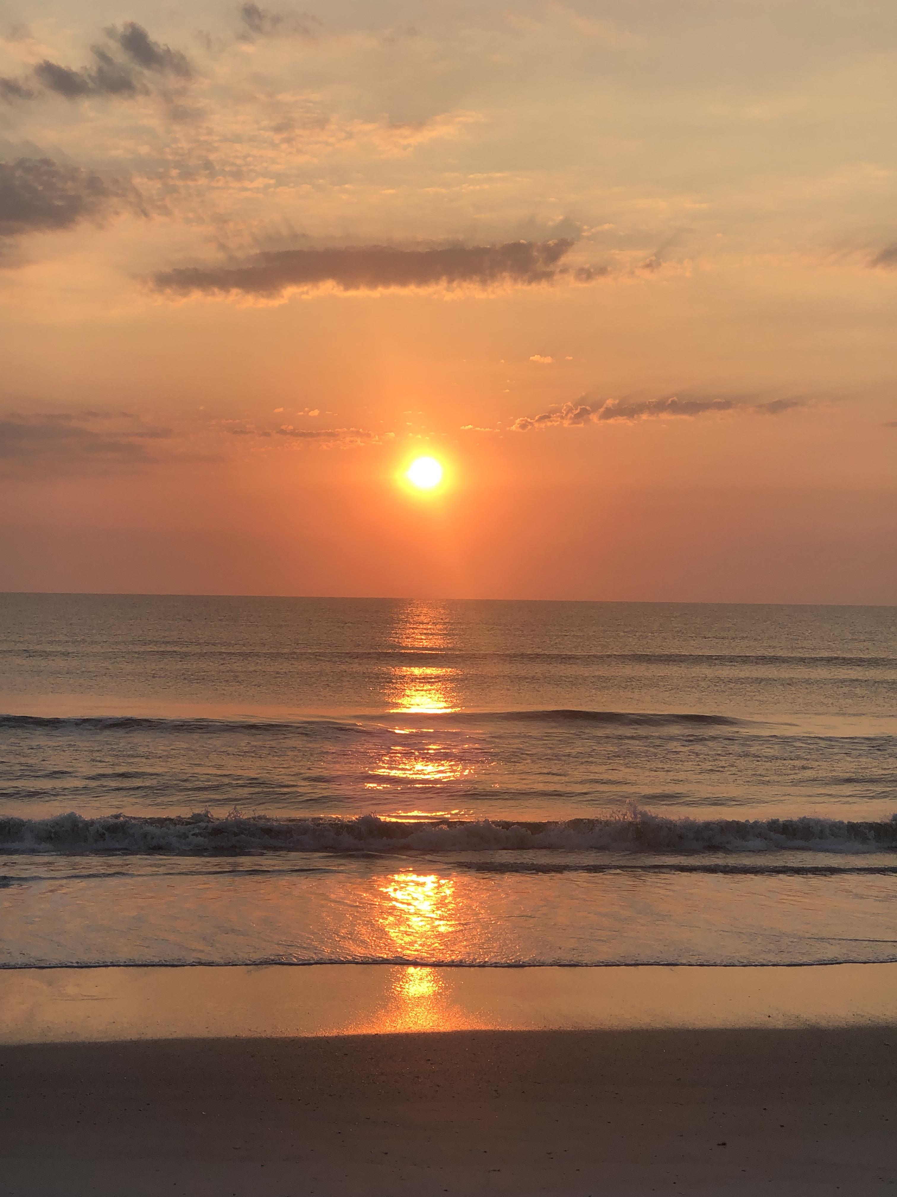 Beautiful sunrise at New Smyrna Beach r/beach