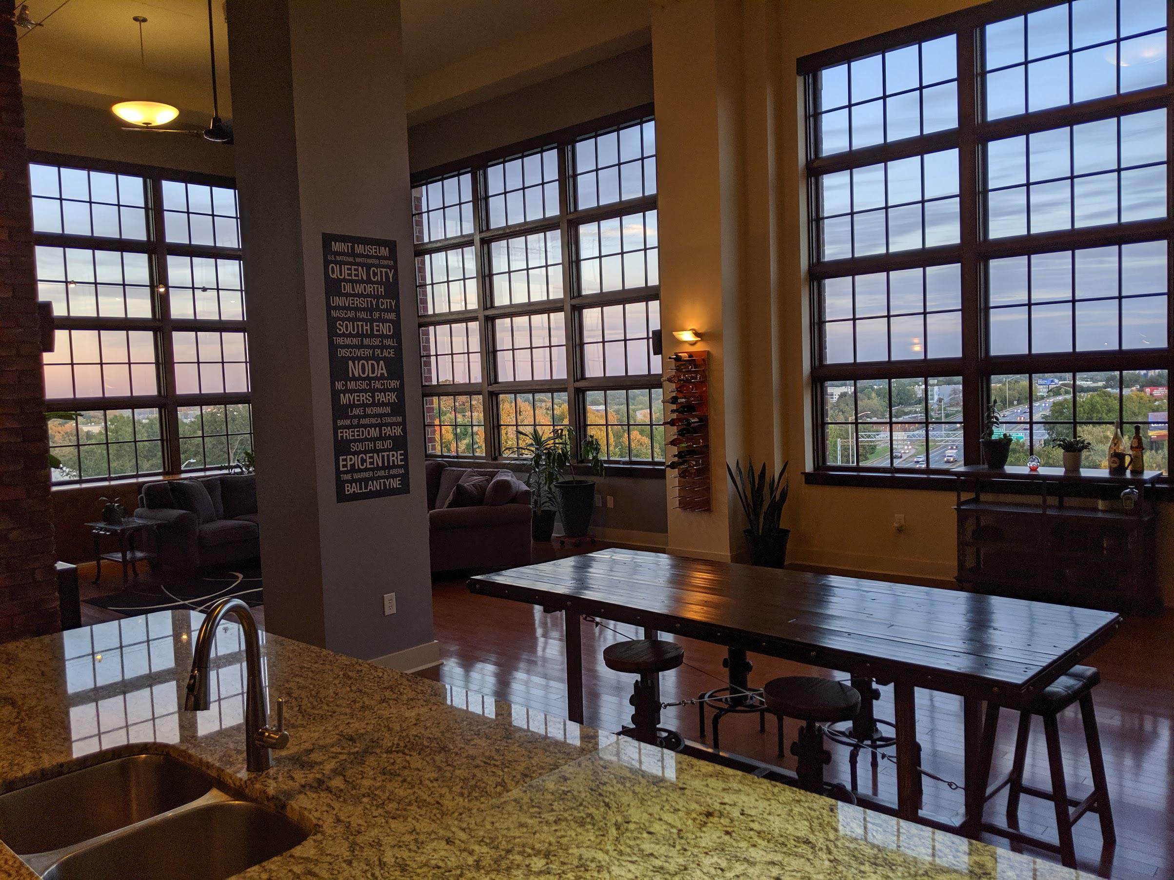 Our old Industrial Loft Charlotte NC r/AmateurRoomPorn