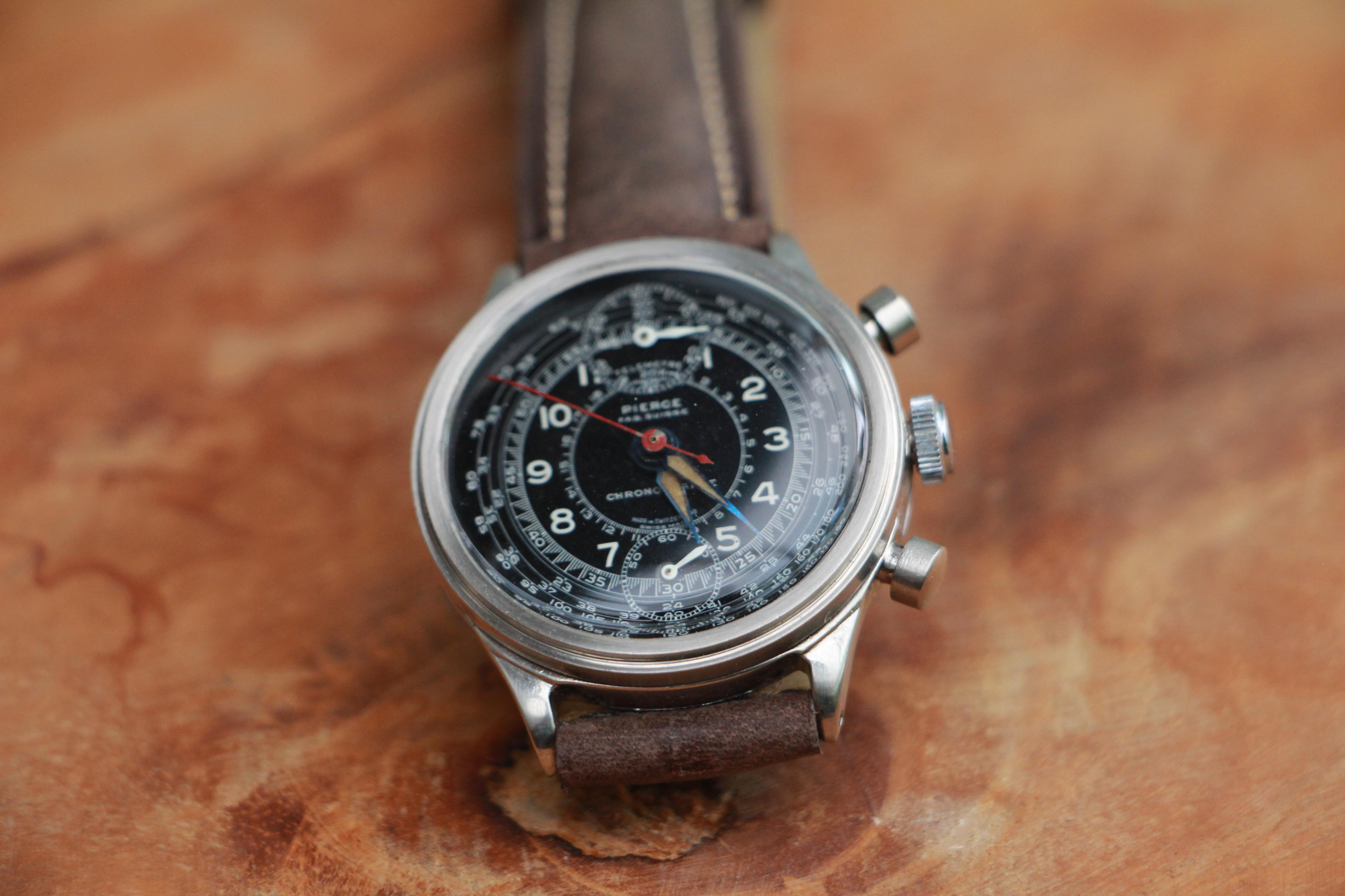 [WTS] Pierce Vintage Chronograph from the '40s SERVICED + BIG PRICE