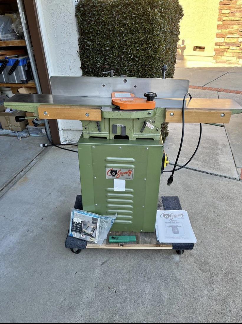Grizzly G1182 Jointer r/BeginnerWoodWorking