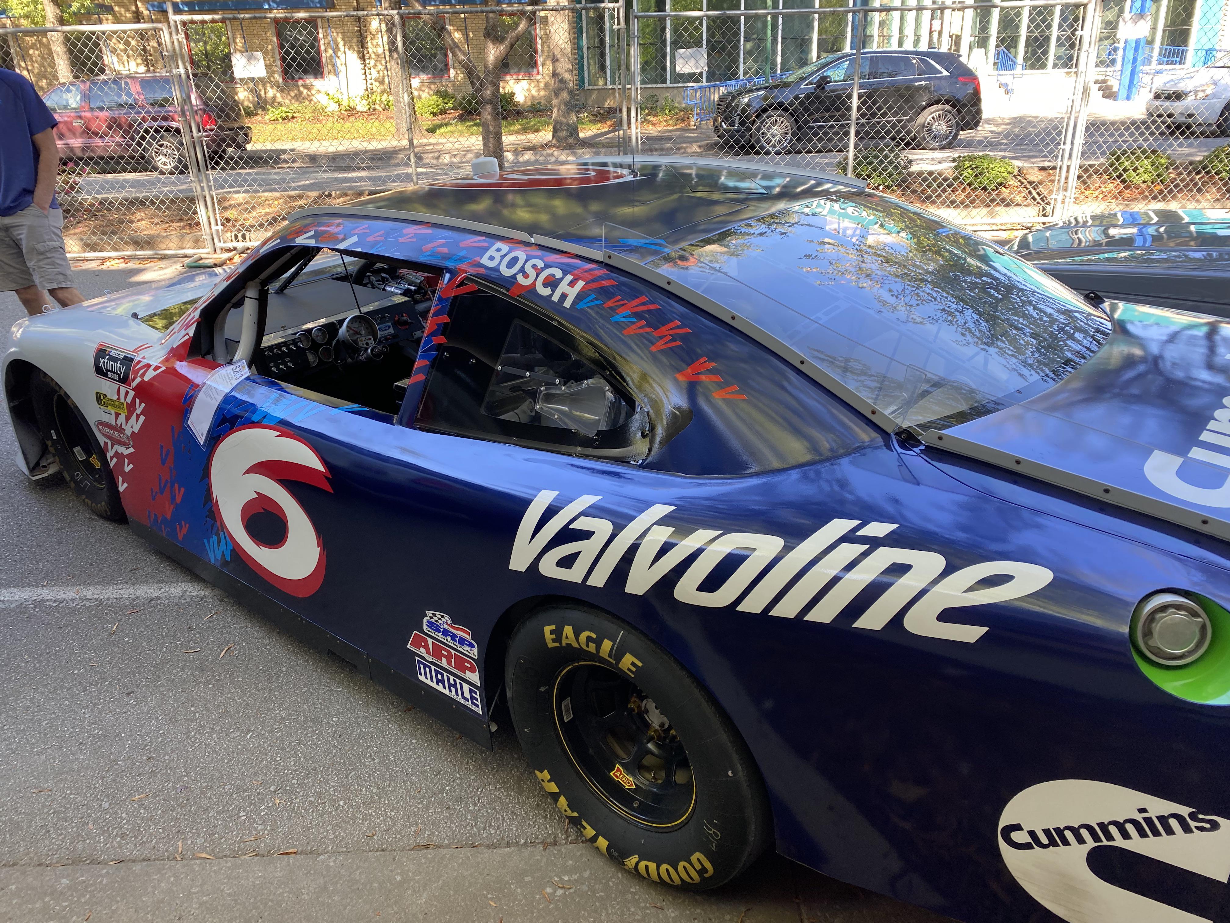 Got to see an Xfinity car at the Mecum Auction in Chattanooga last week