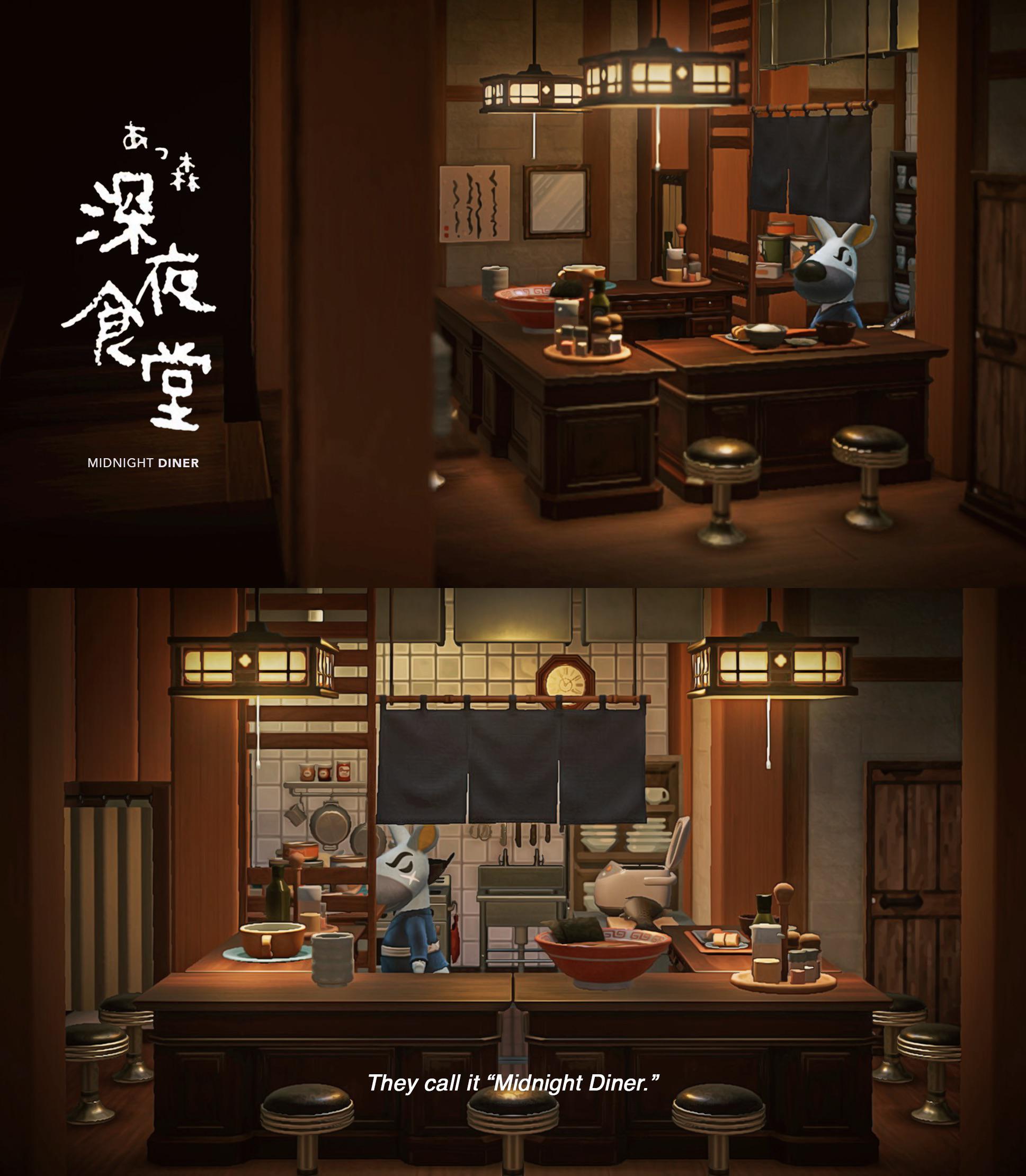Midnight Diner, AC version. r/AnimalCrossing