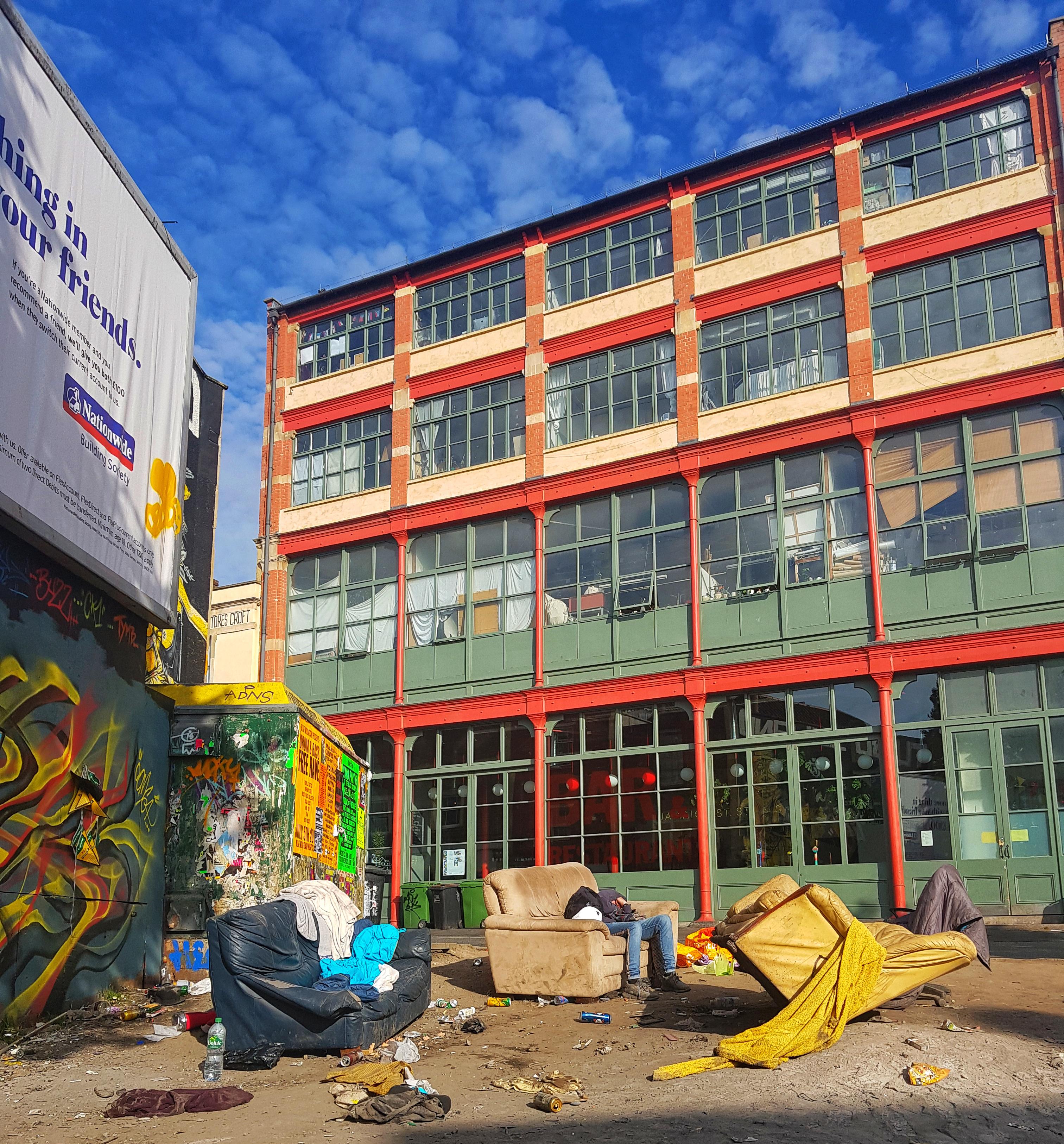 Stokes Croft, Bristol. r/UrbanHell