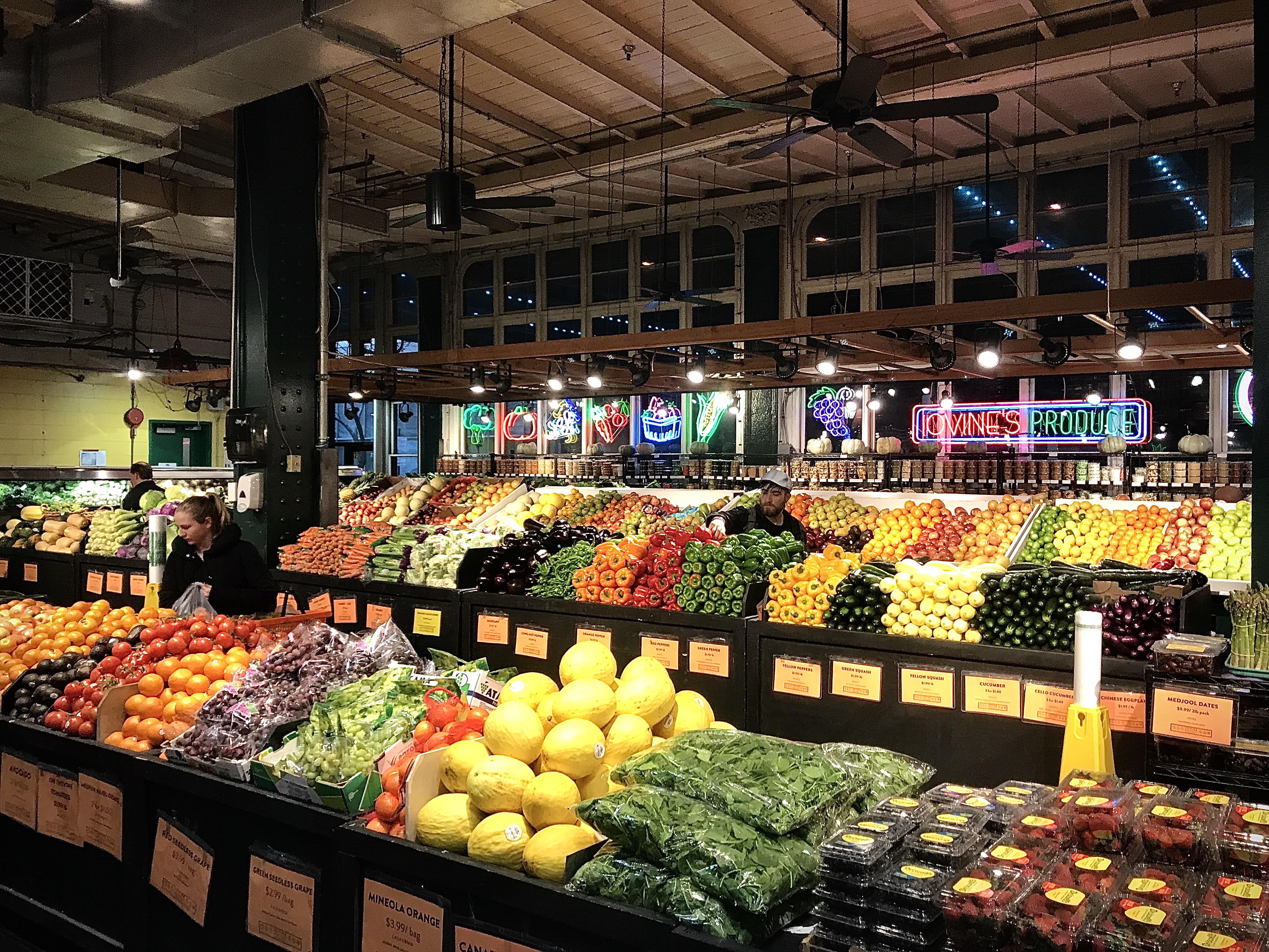Reading Terminal Market, Lovine Brothers Produce r/philadelphia