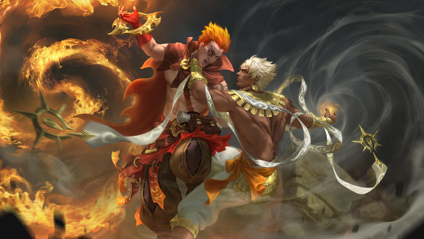 The Pact Valir x Vale Fan Art by aldithasiregar r/MobileLegendsGame