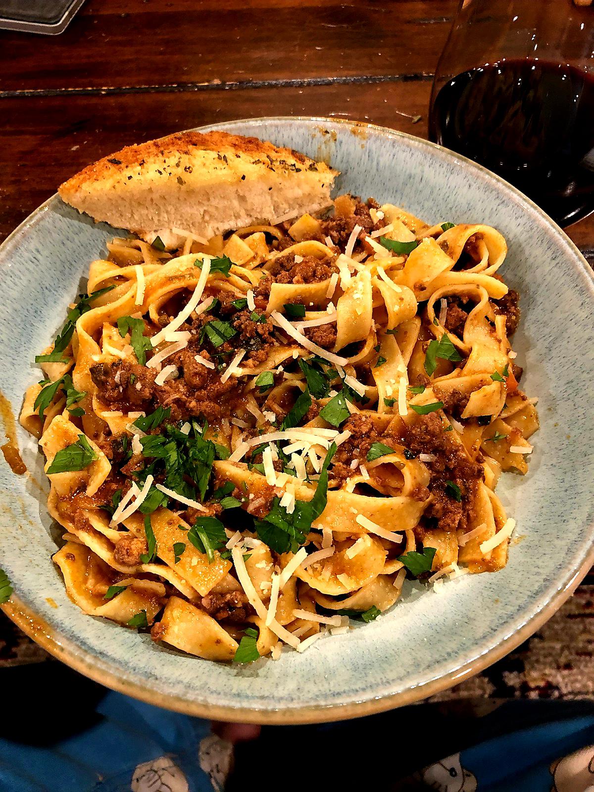 Kenji's ultimate bolognese, with moose subbed for lamb r/seriouseats