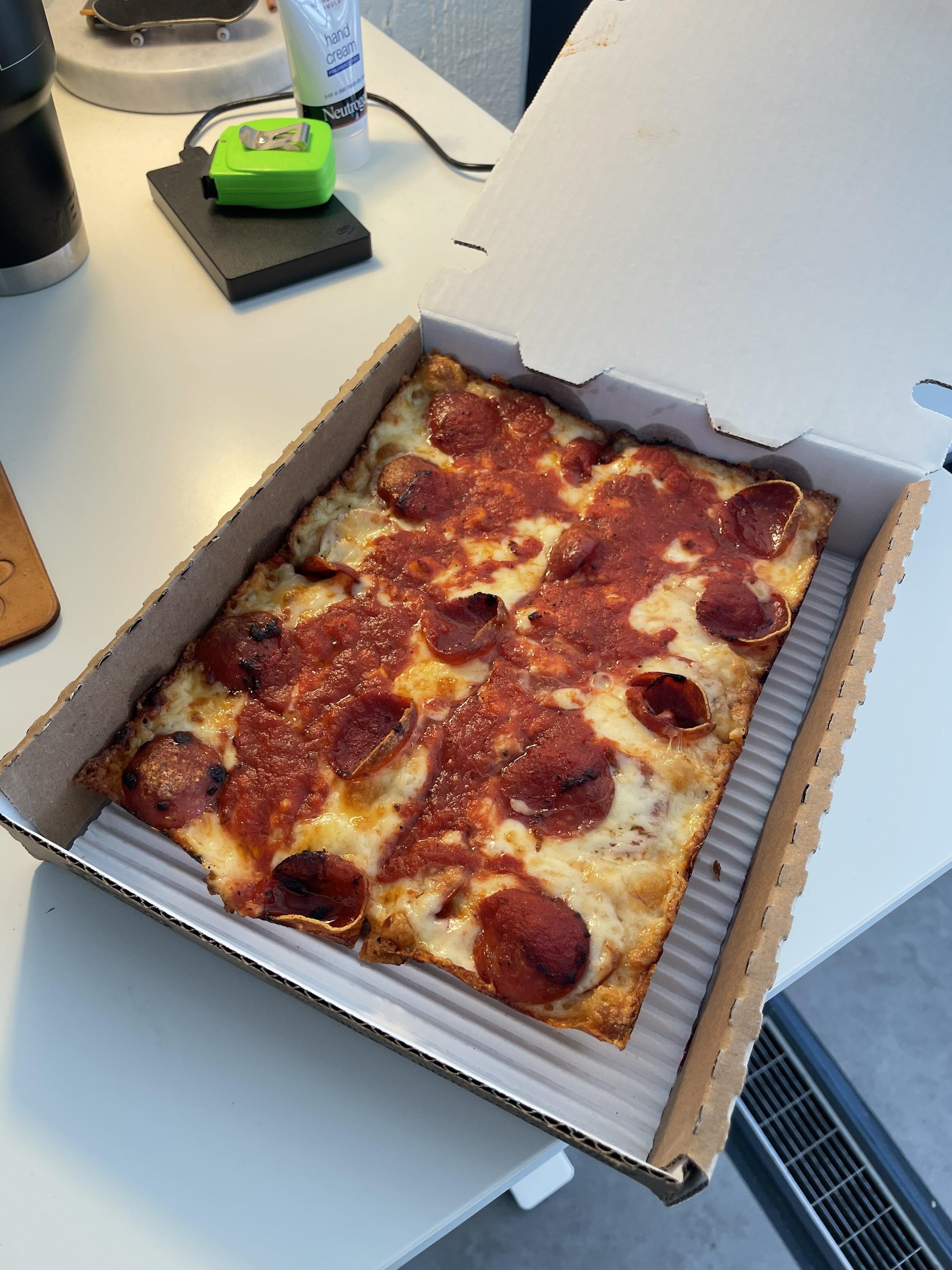 Detroit Public TV from Buddy's Pizza, Grand Rapids r/Pizza