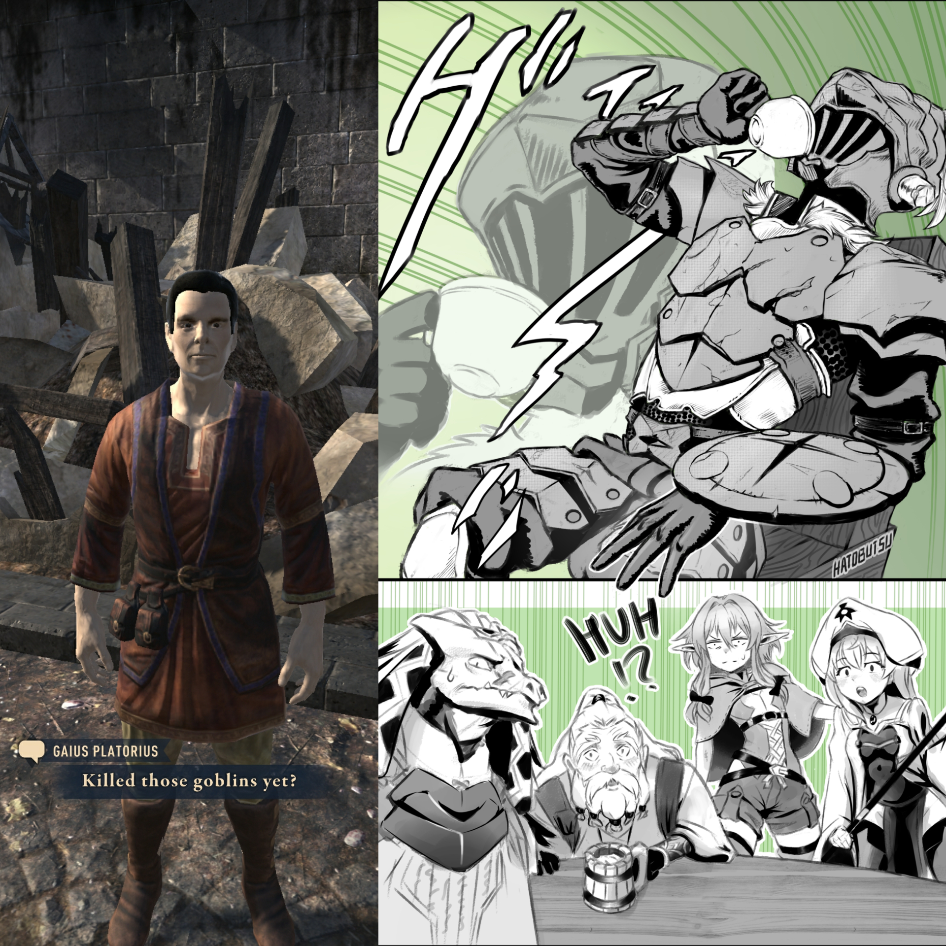 Elder scroll blades meme r/elderscrollsmemes