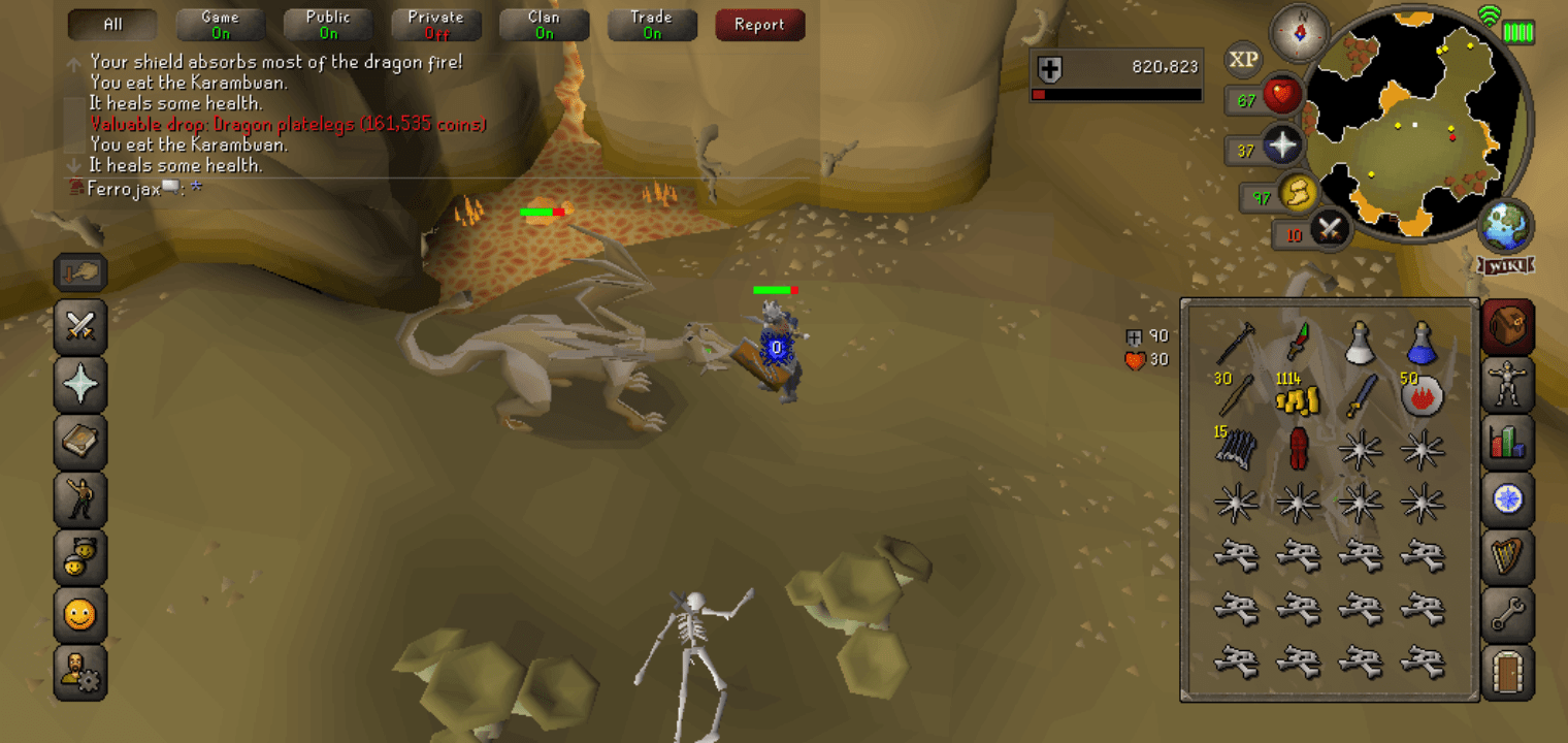 Cool drop. Still Bronze Dragons r/ironscape