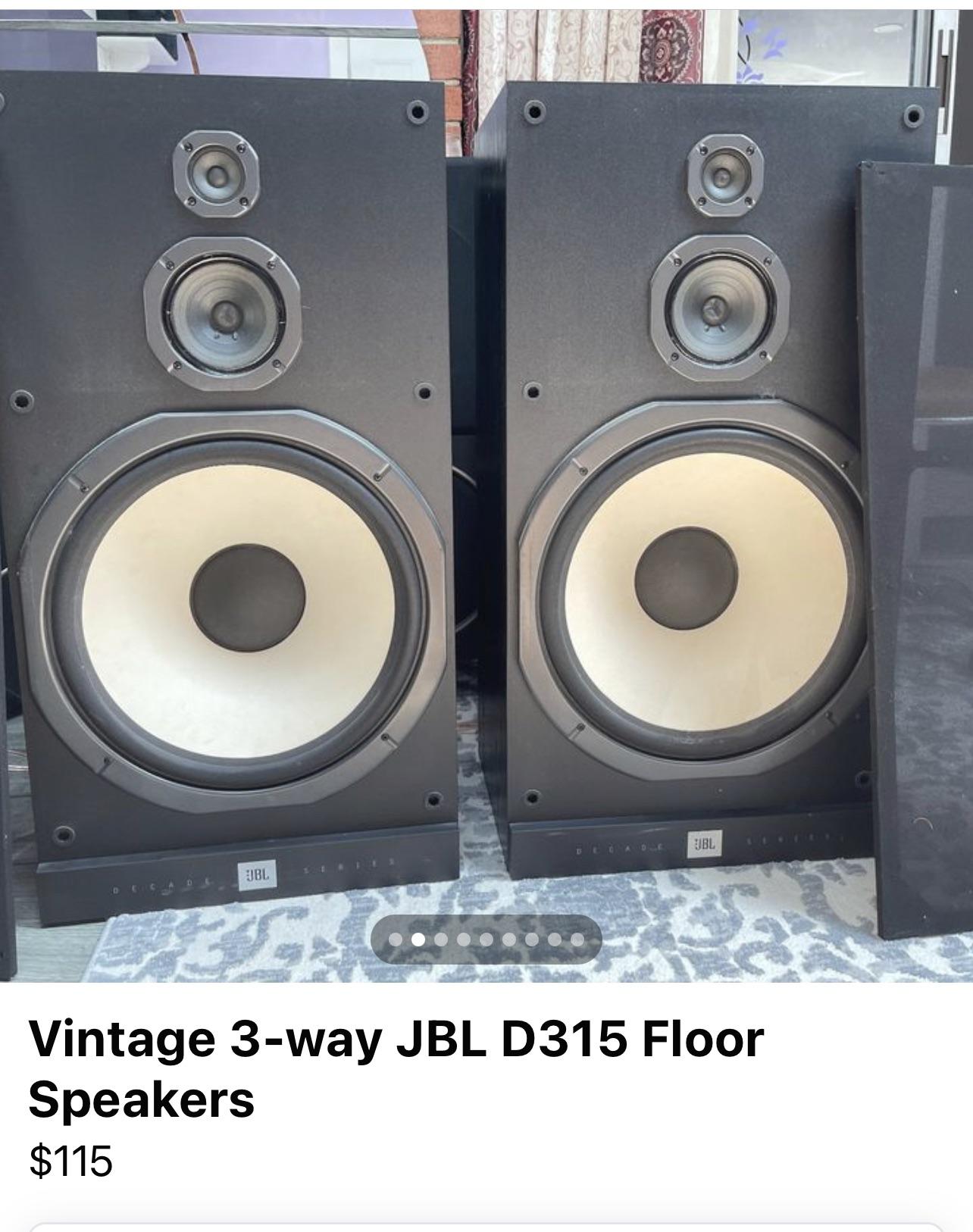 Are these speakers worth it? r/vintageaudio