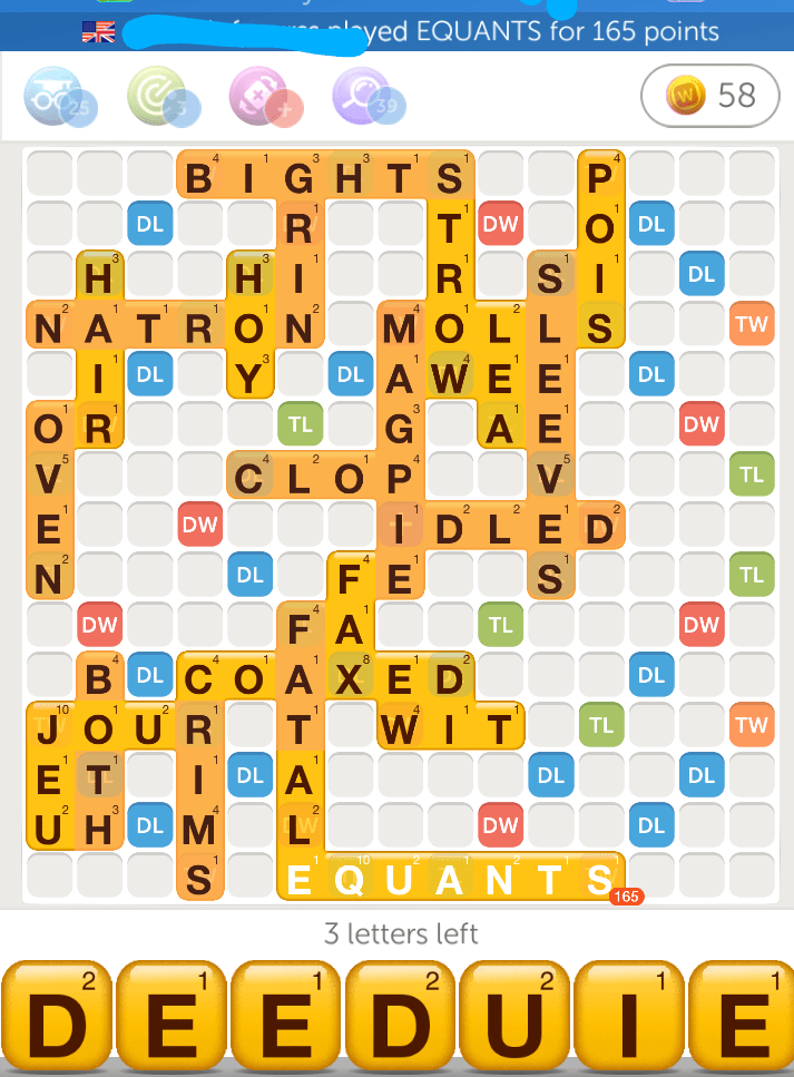 Q on a triple letter and triple word! r/WordsWithFriends