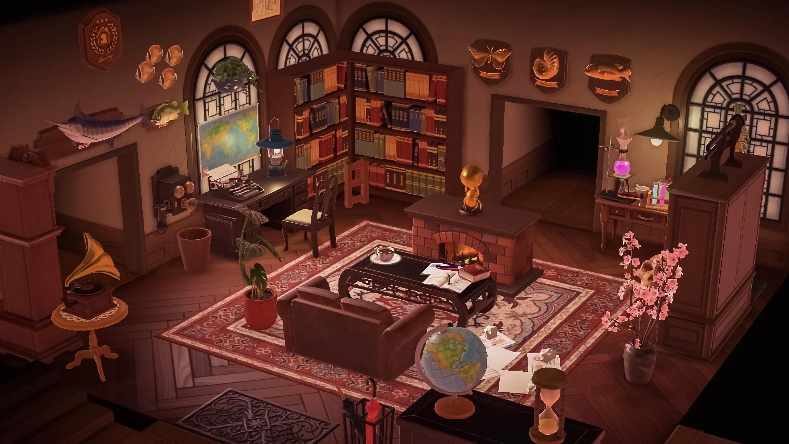 finished my archaeologist/adventurer room! heavily