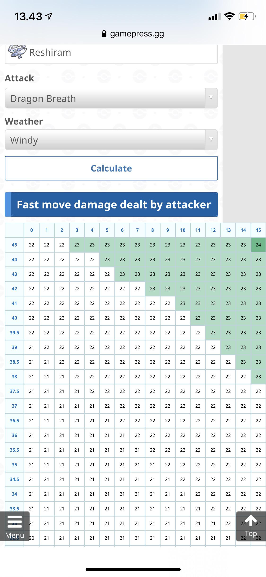 Cp Calculator Shadow Pokemon CULCAL