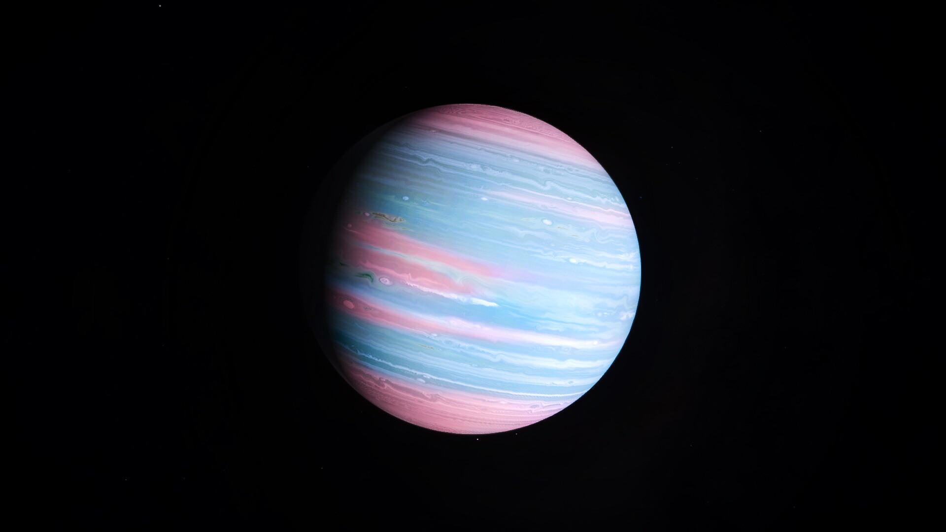 Playing around with colors on a gas giant ) r/EliteDangerous