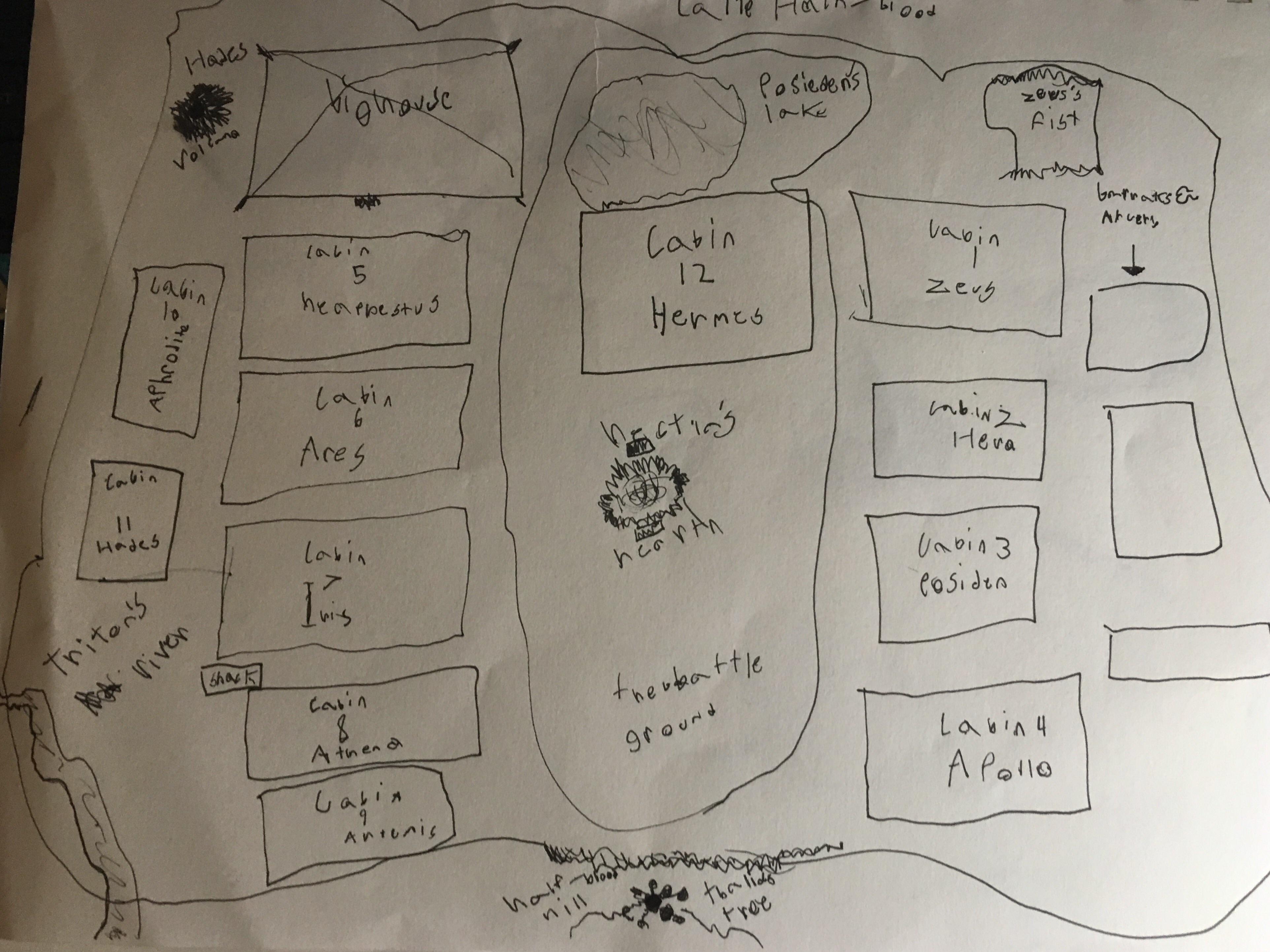Map Of Camp Half Blood Maping Resources