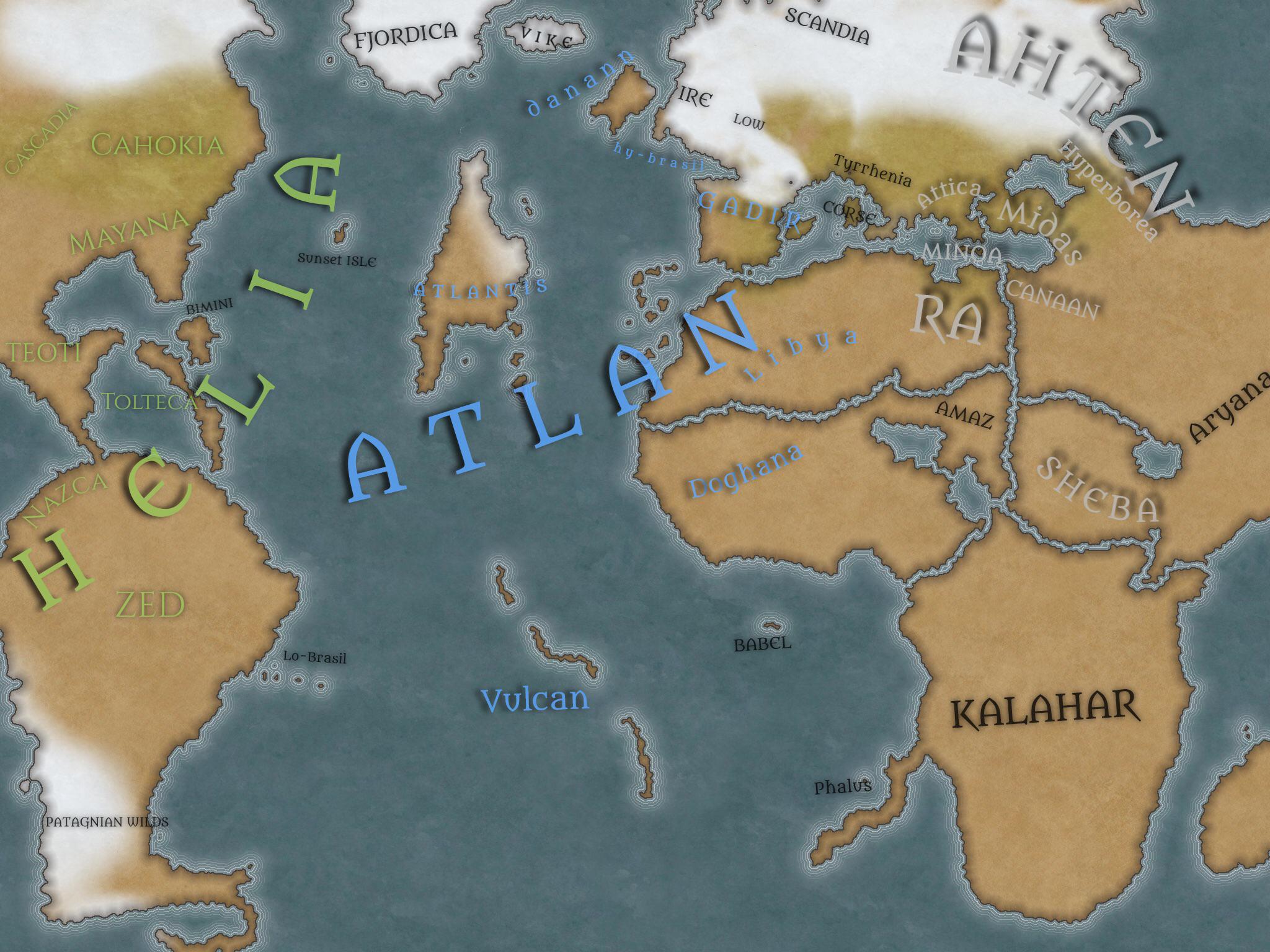 Antediluvian Maps: Evidence of advanced civilizations before.