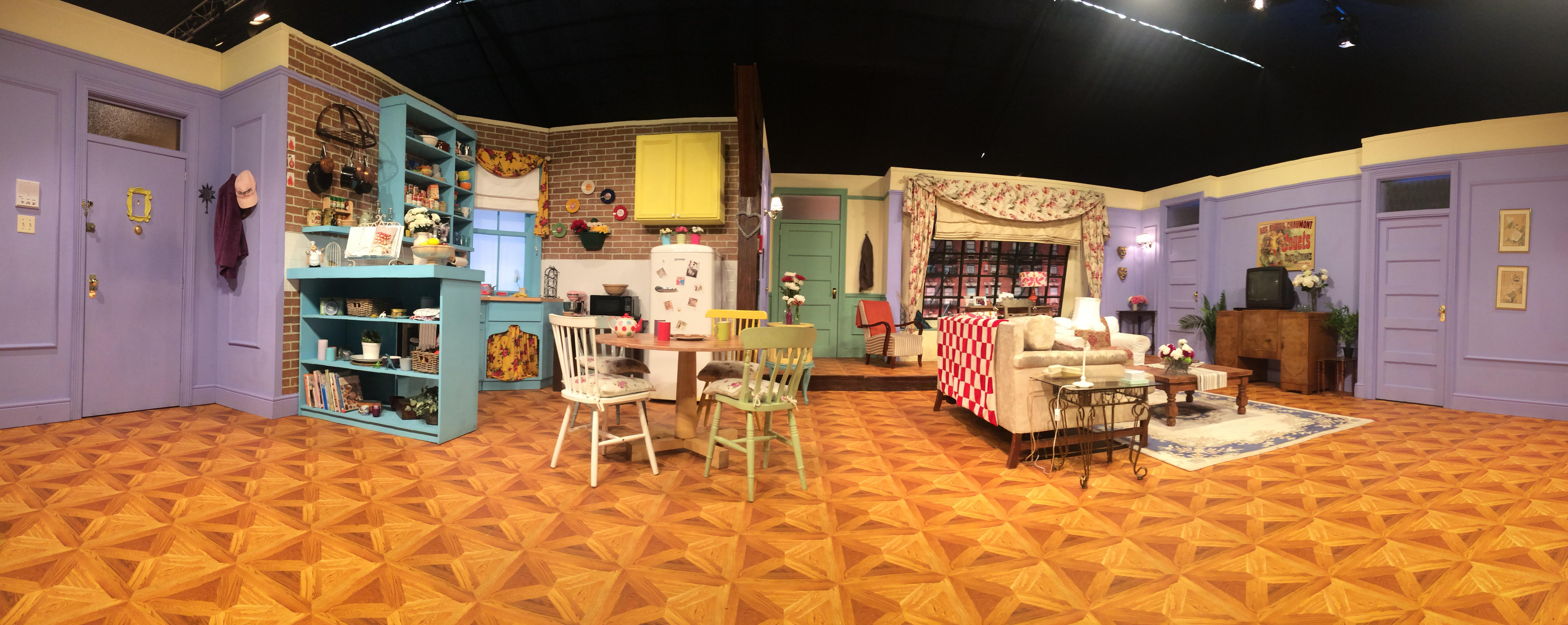 Monica's apartment set at FriendsFest London howyoudoin