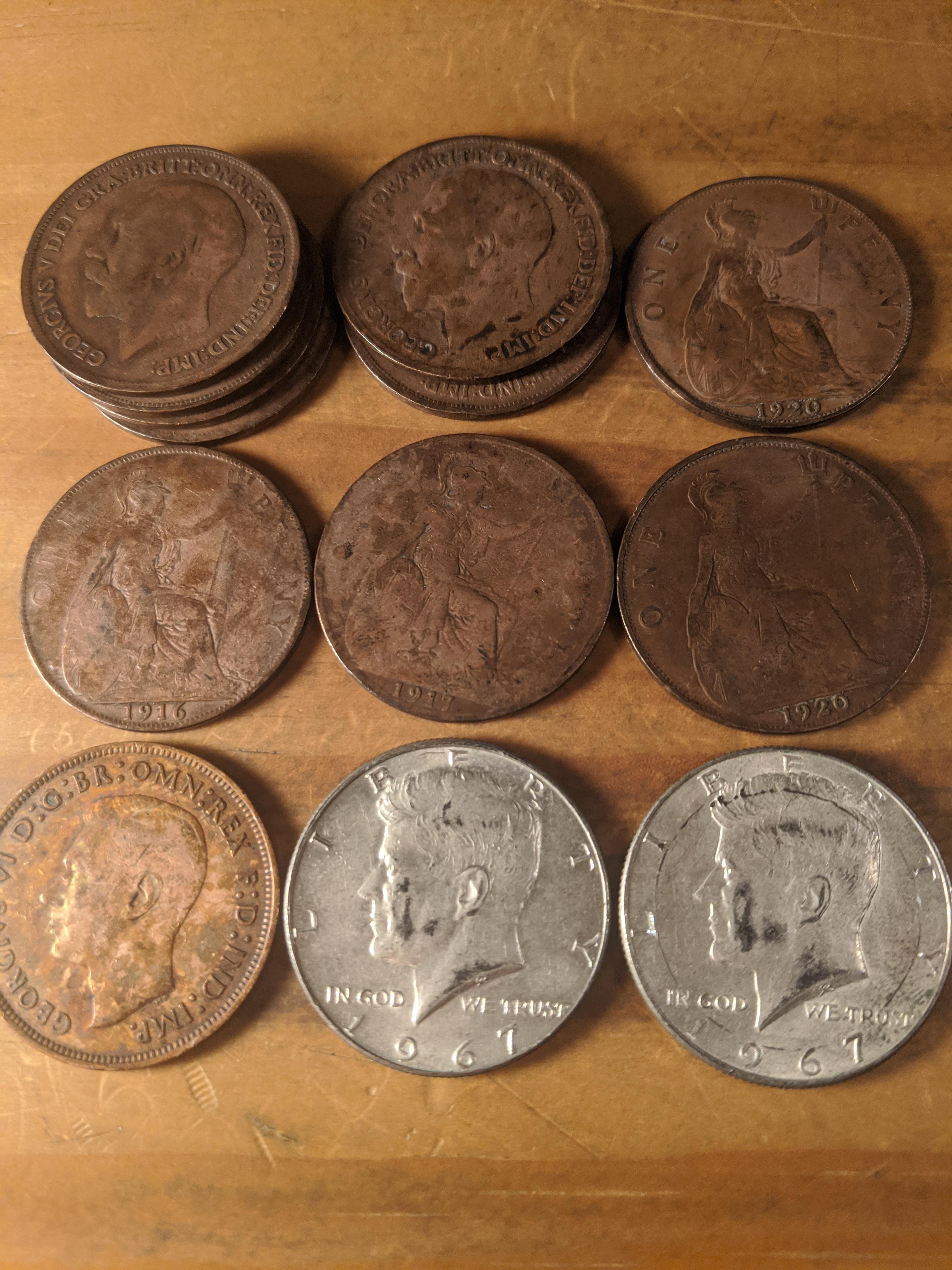 Bronze and silver in my halfdollar box r/CRH
