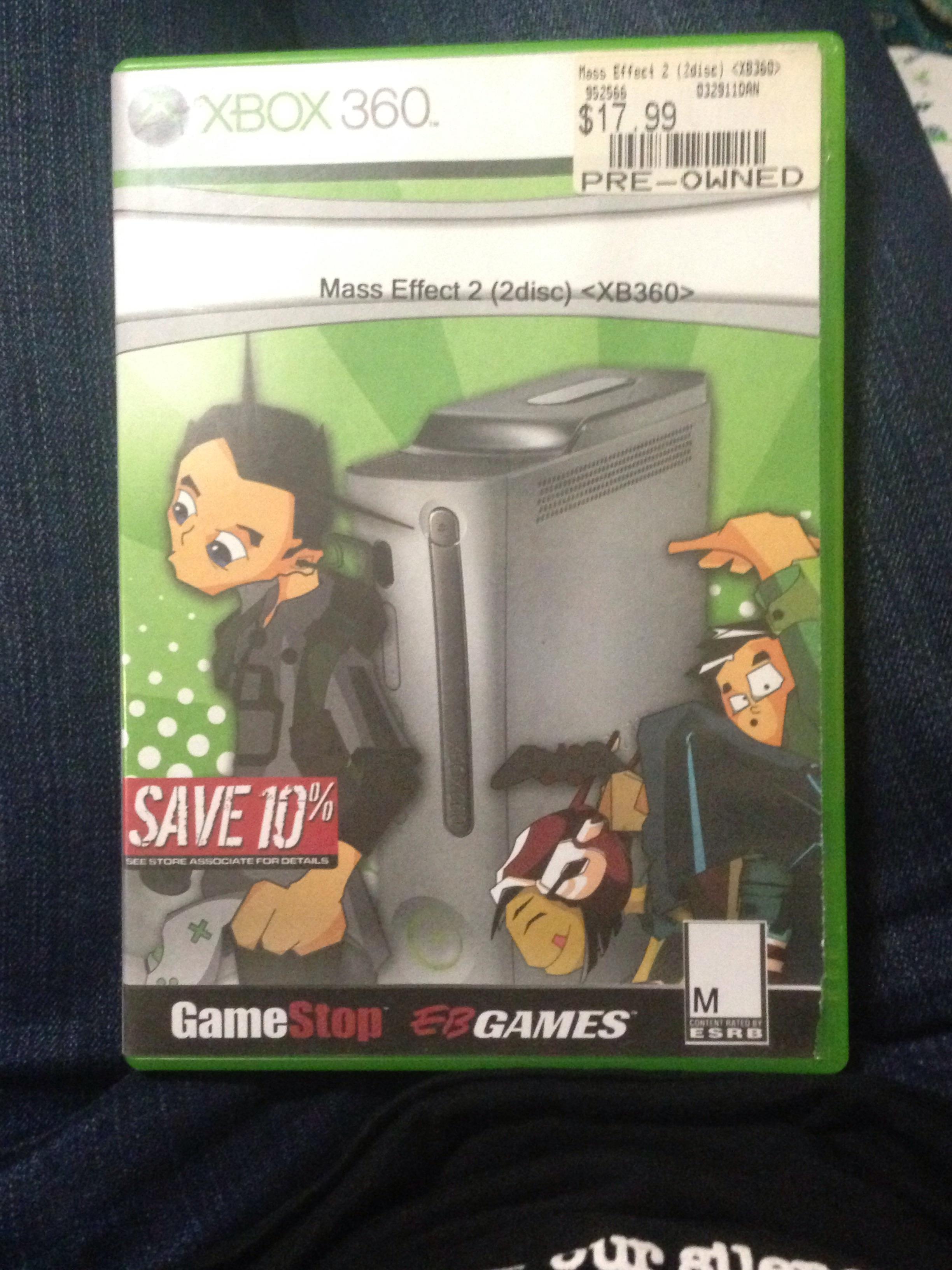 Found a familiar face on a GameStop disc case r/gorillaz