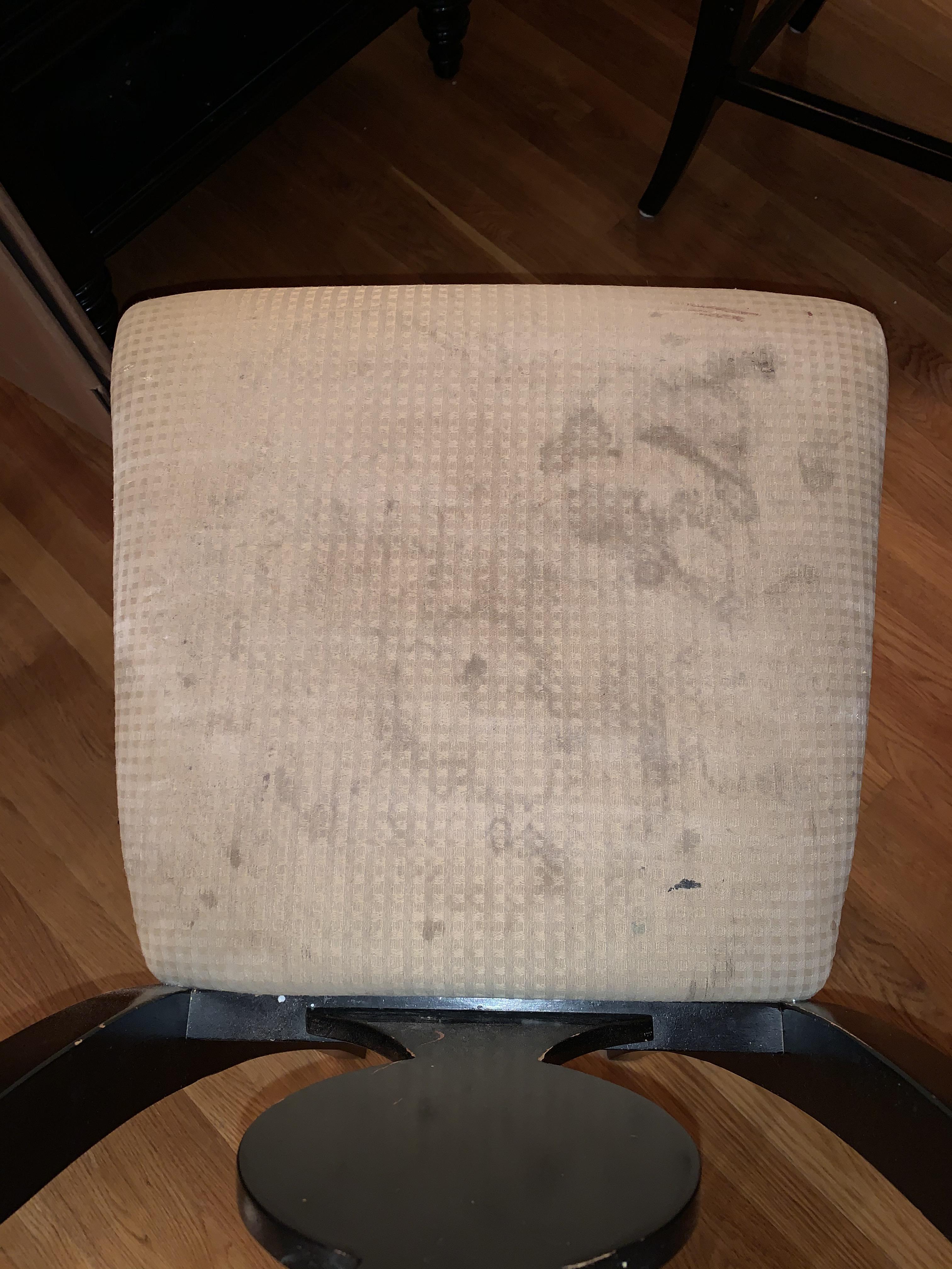 Got some kitchen chairs second hand, not sure how to clean them..help