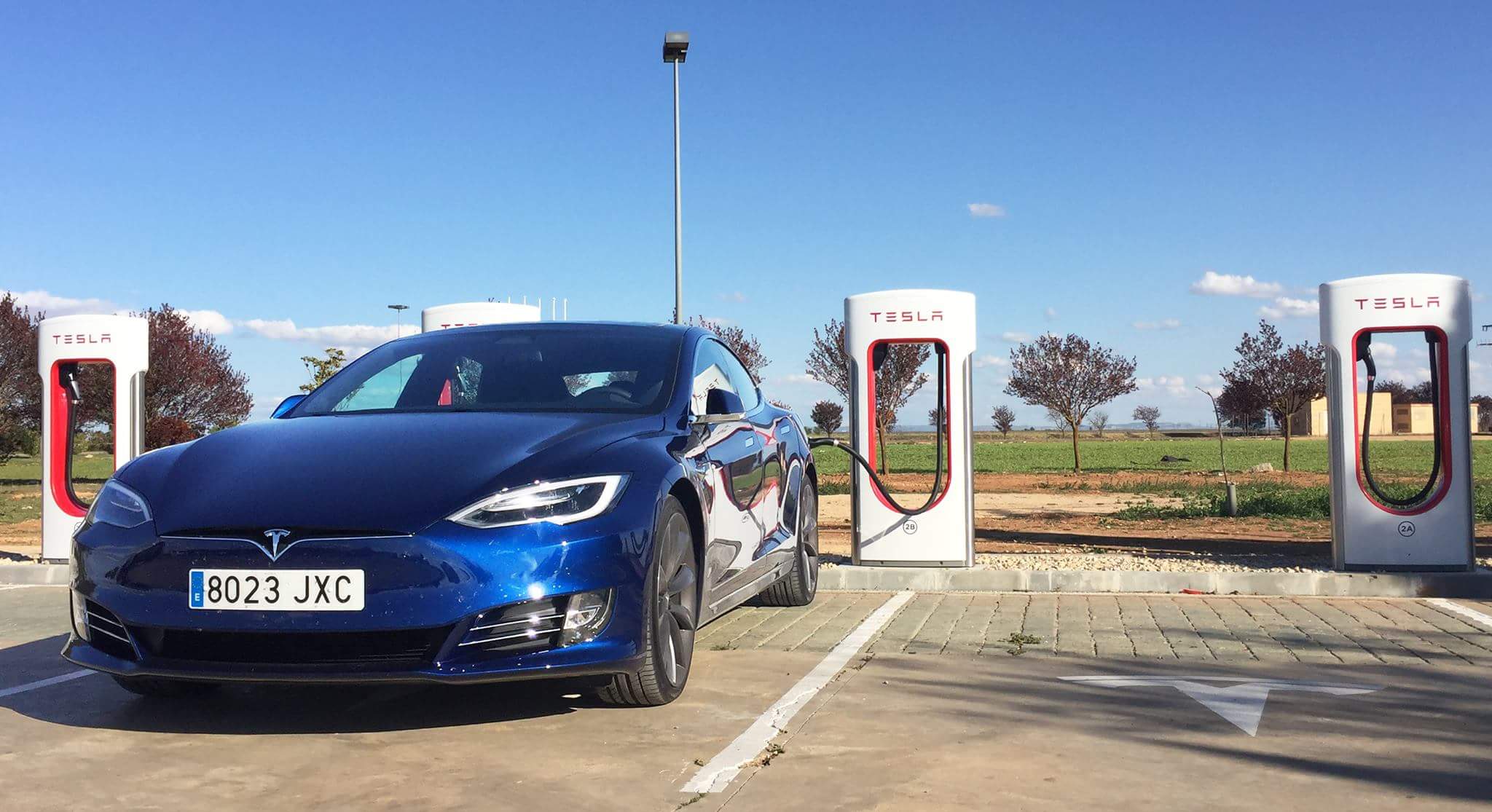 New Supercharger opens today in Albacete, Spain r/teslamotors