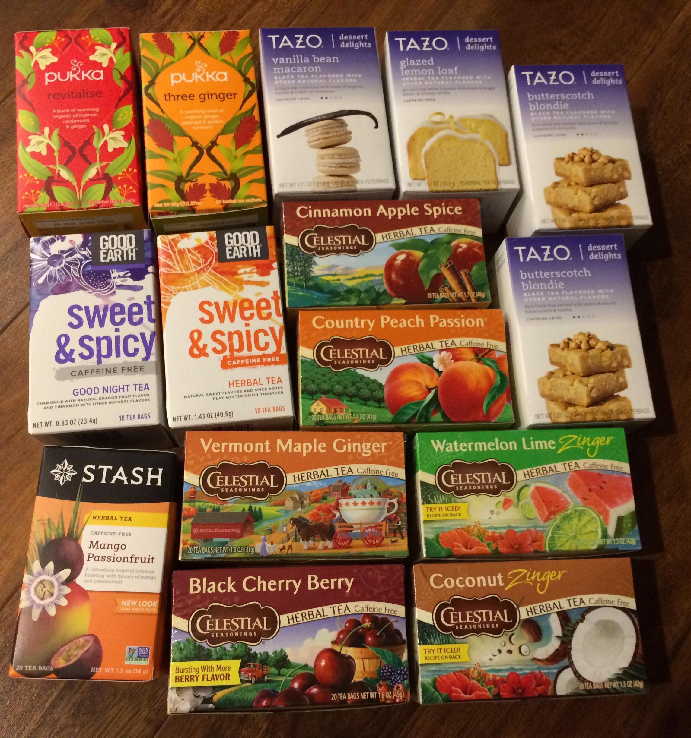flavored teas ) r/fasting