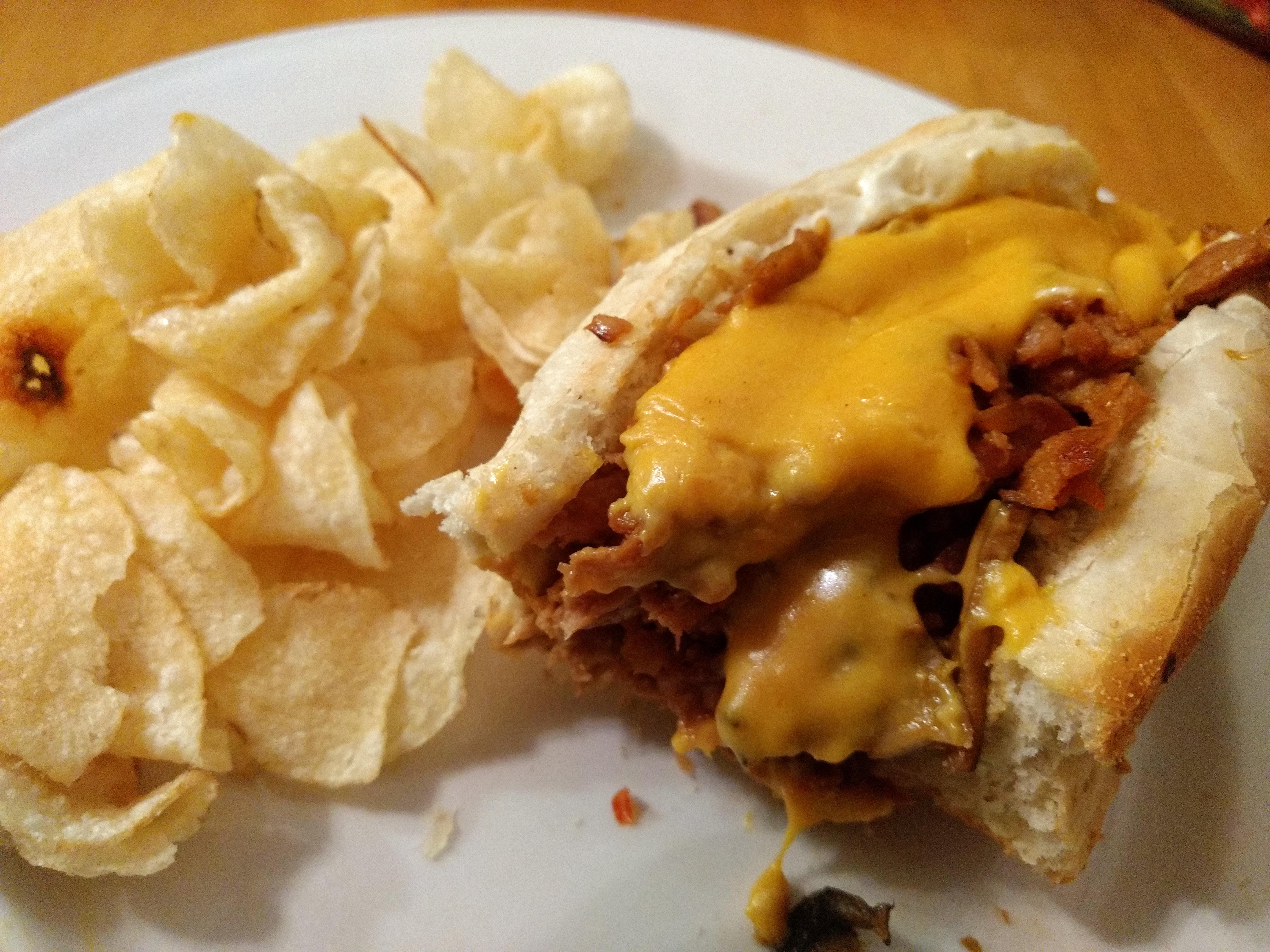Homemade Vegan Cheesesteak r/VeganFoodPorn