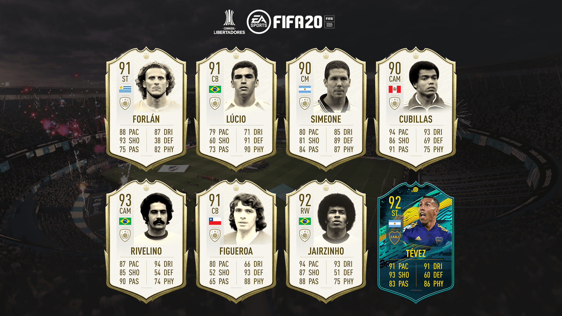 Possible South American Icons if EA adds more than one r/FIFA