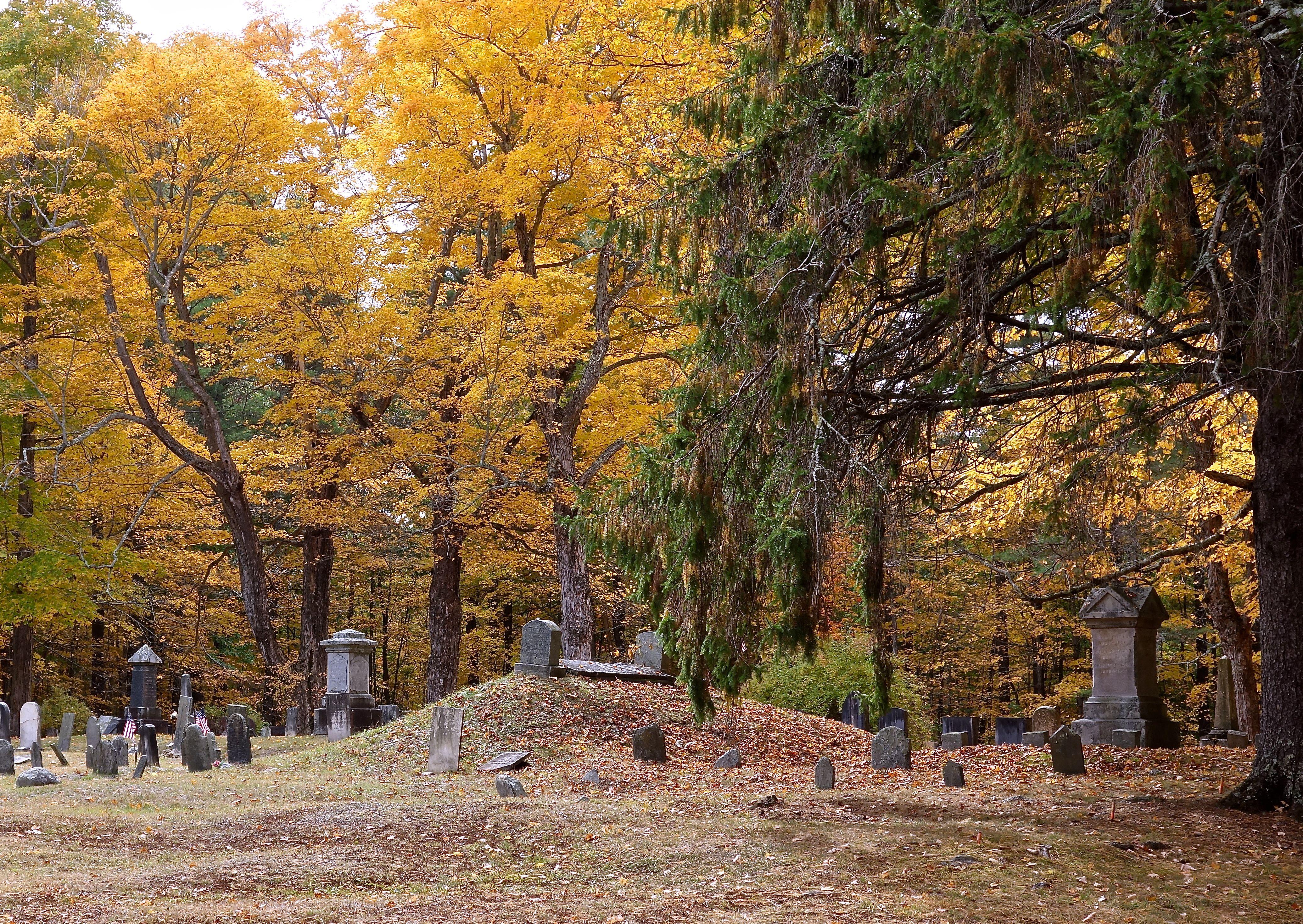 The "Haunted" Anderson Cemetery, Windham,ME.[4142x2937][OS] r