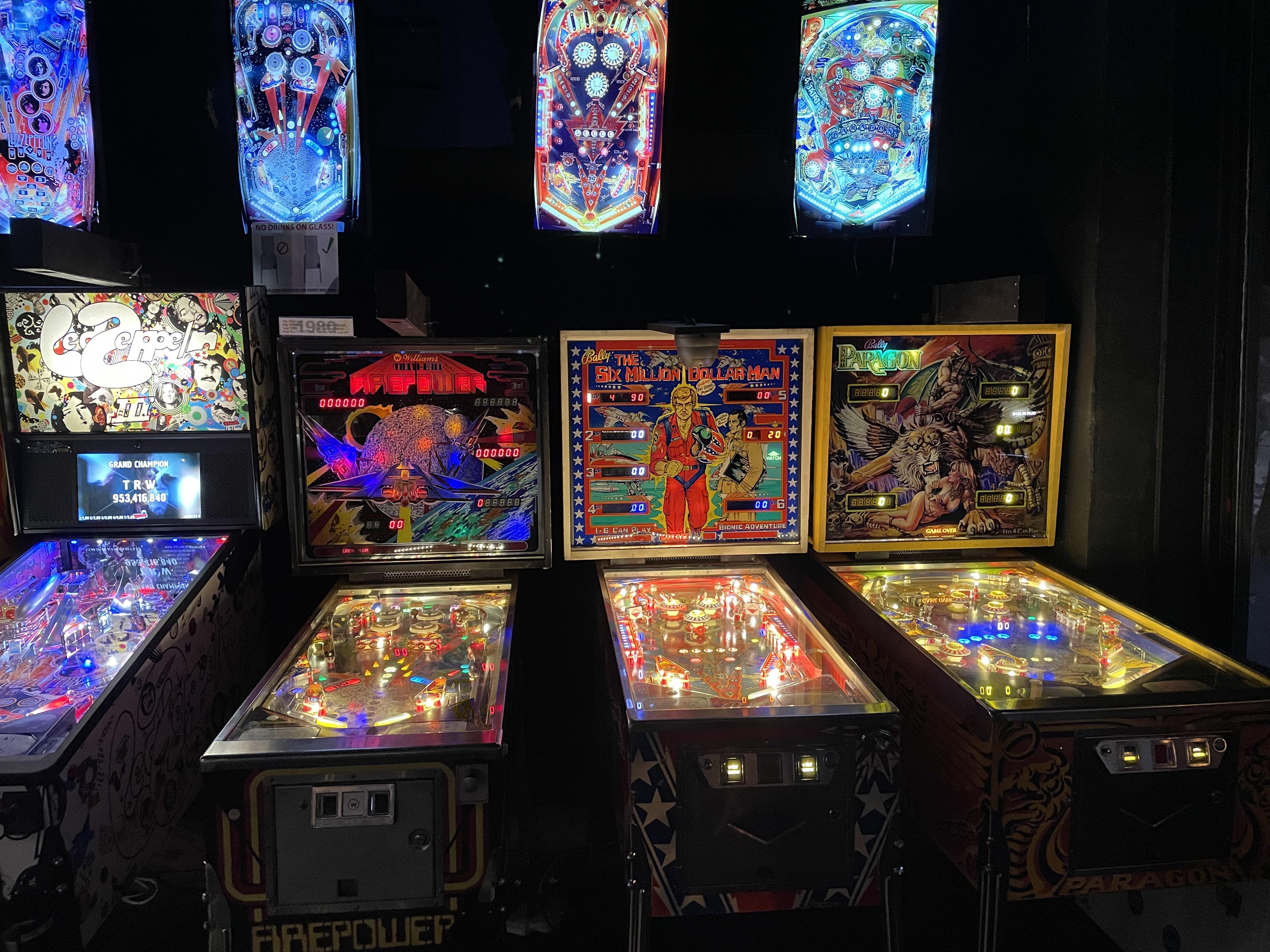 Growlers in Memphis has bout 810 machines pinball