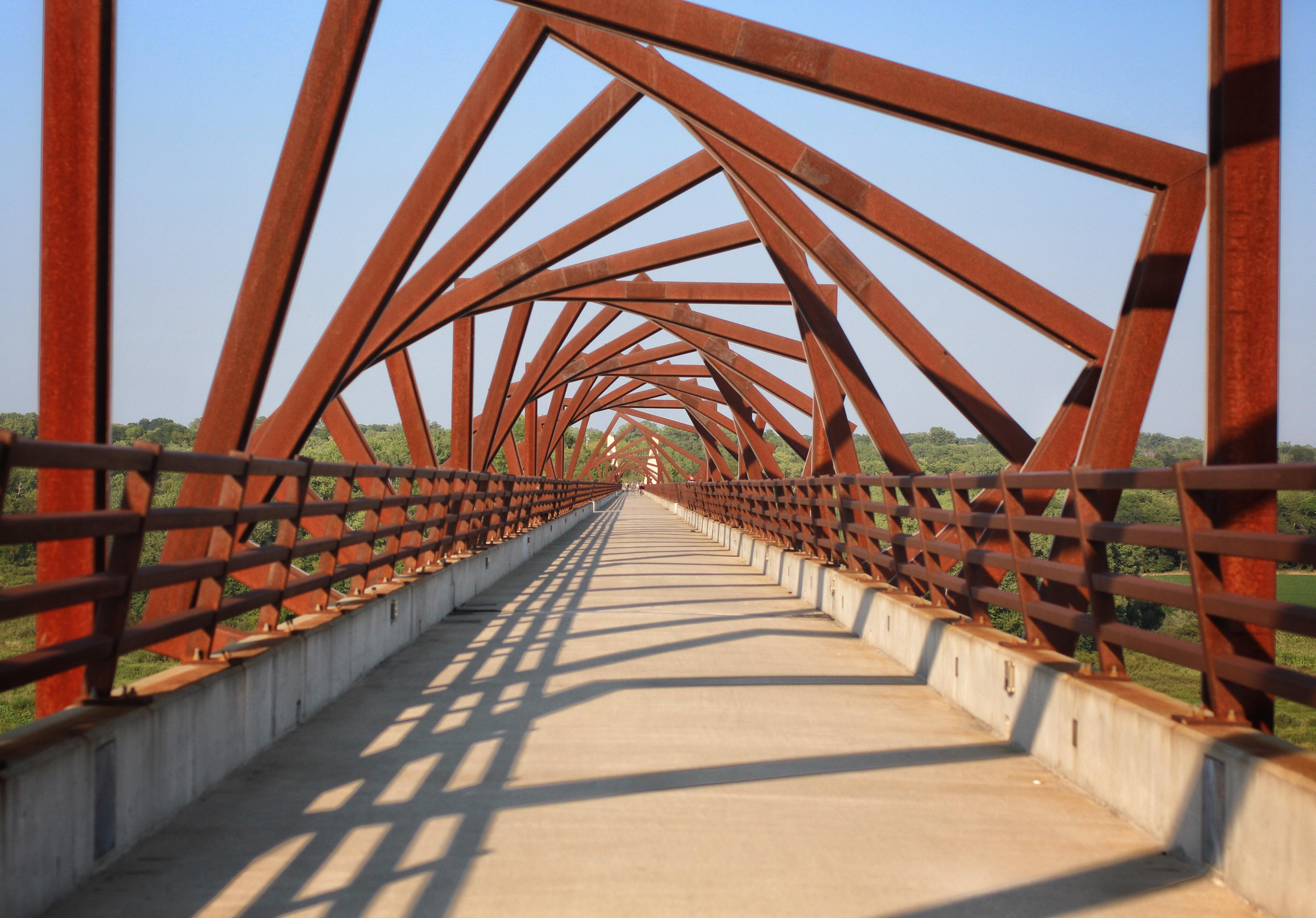 High Trestle Trail Bridge [4953x3456] [OC] The best designs and art