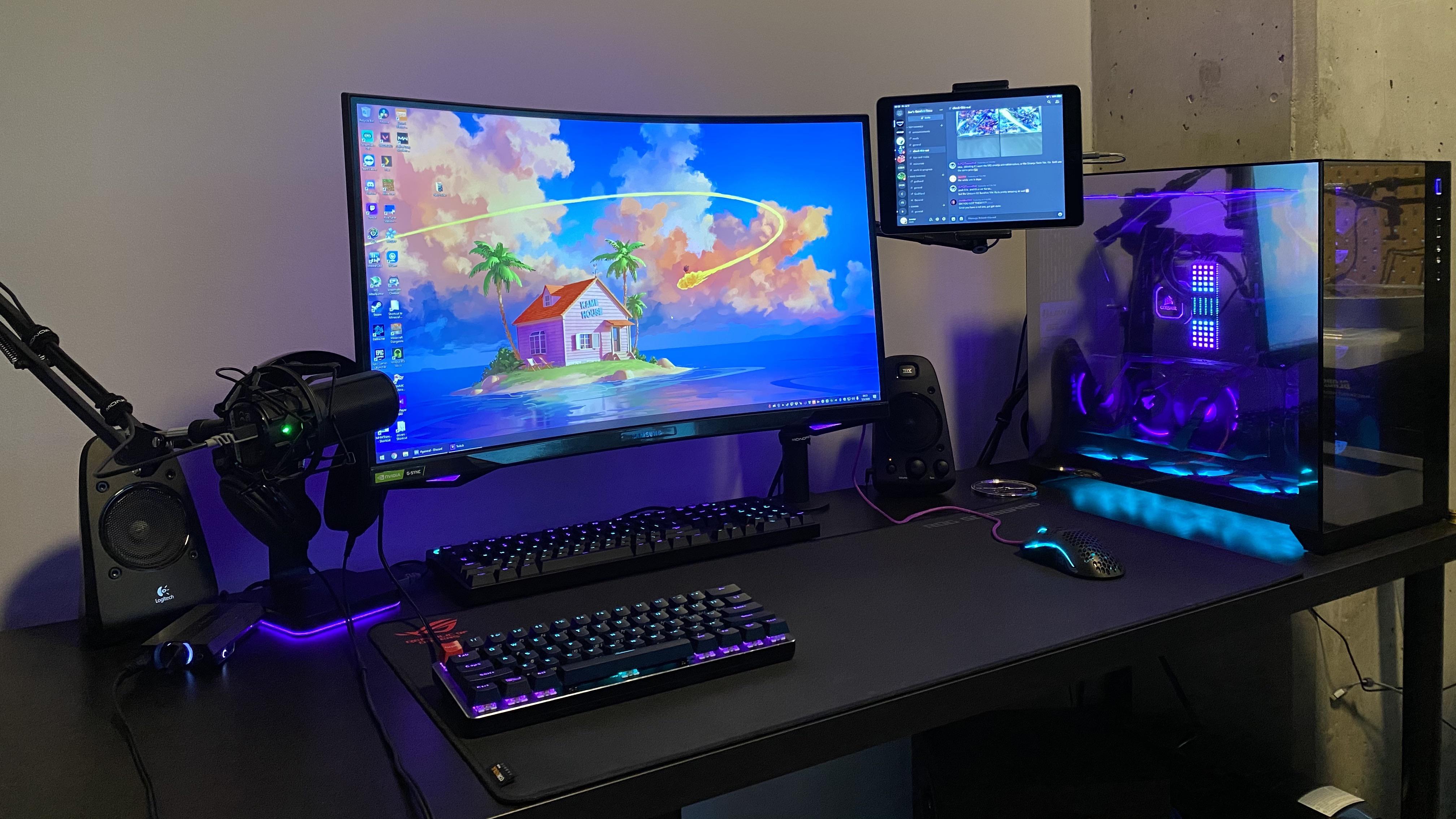 Just swapped in the new Samsung Odyssey G7 27” r/Monitors