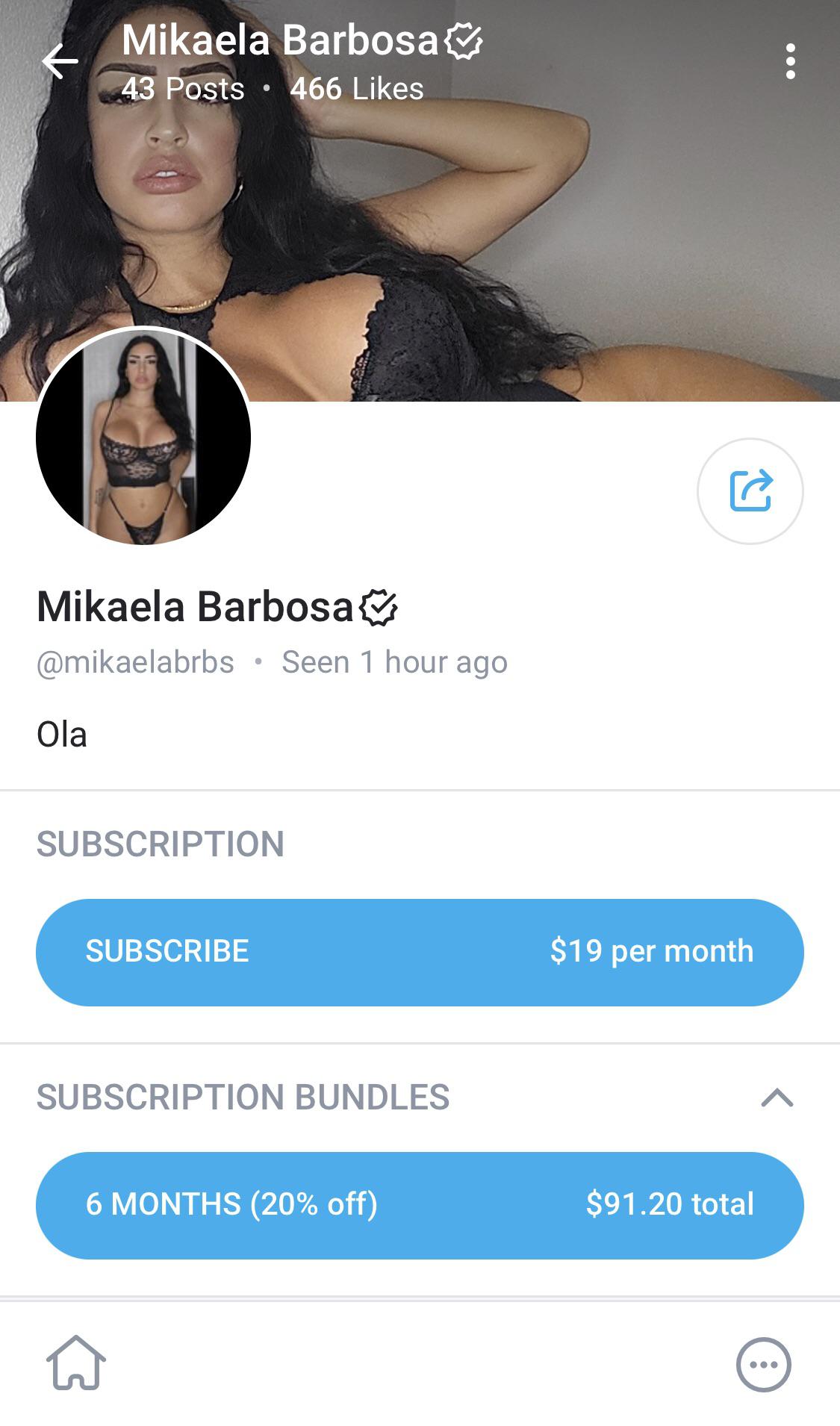 Mikaela Barbosa : Solofun171