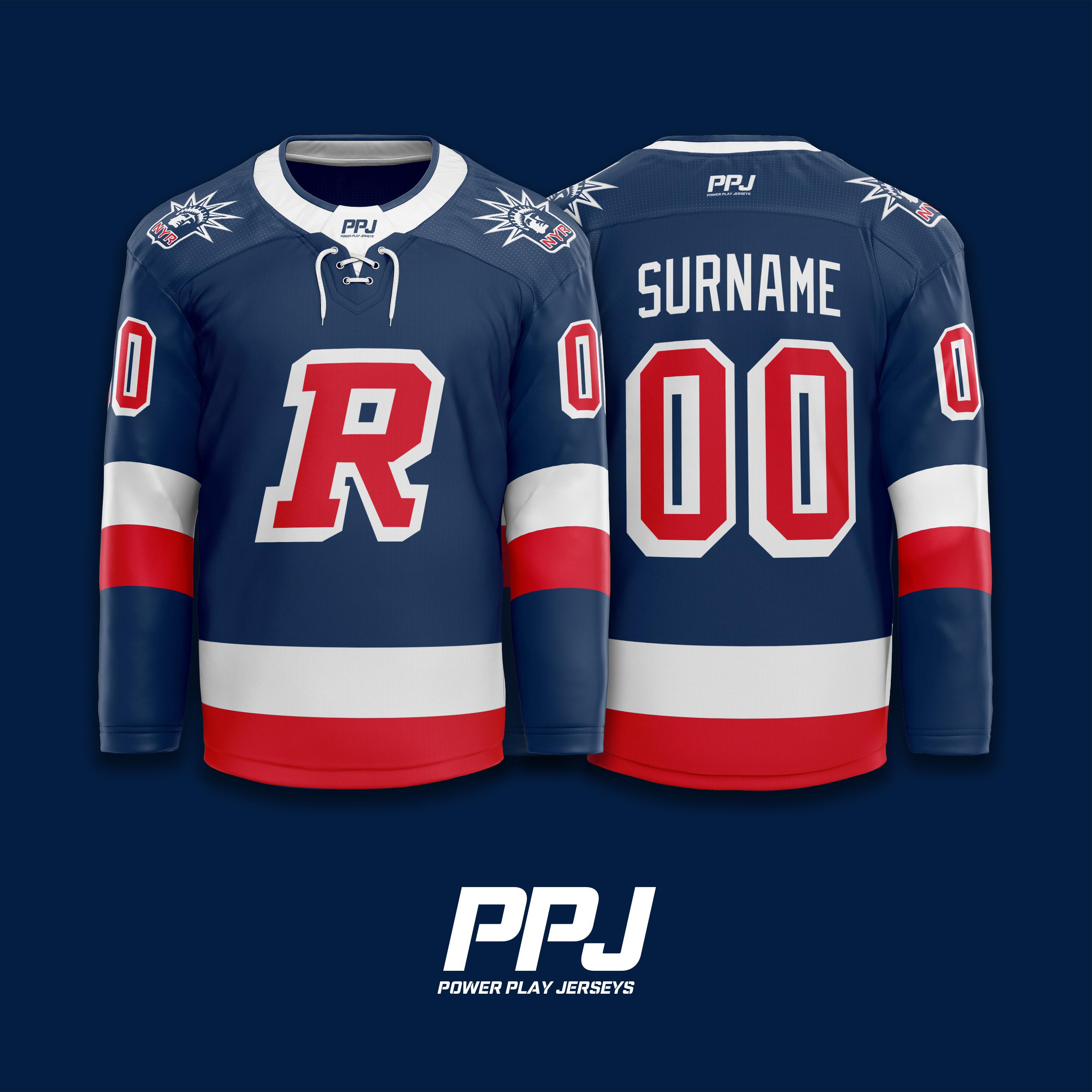 NY Rangers alternate jersey concept. Thoughts? hockeyjerseys