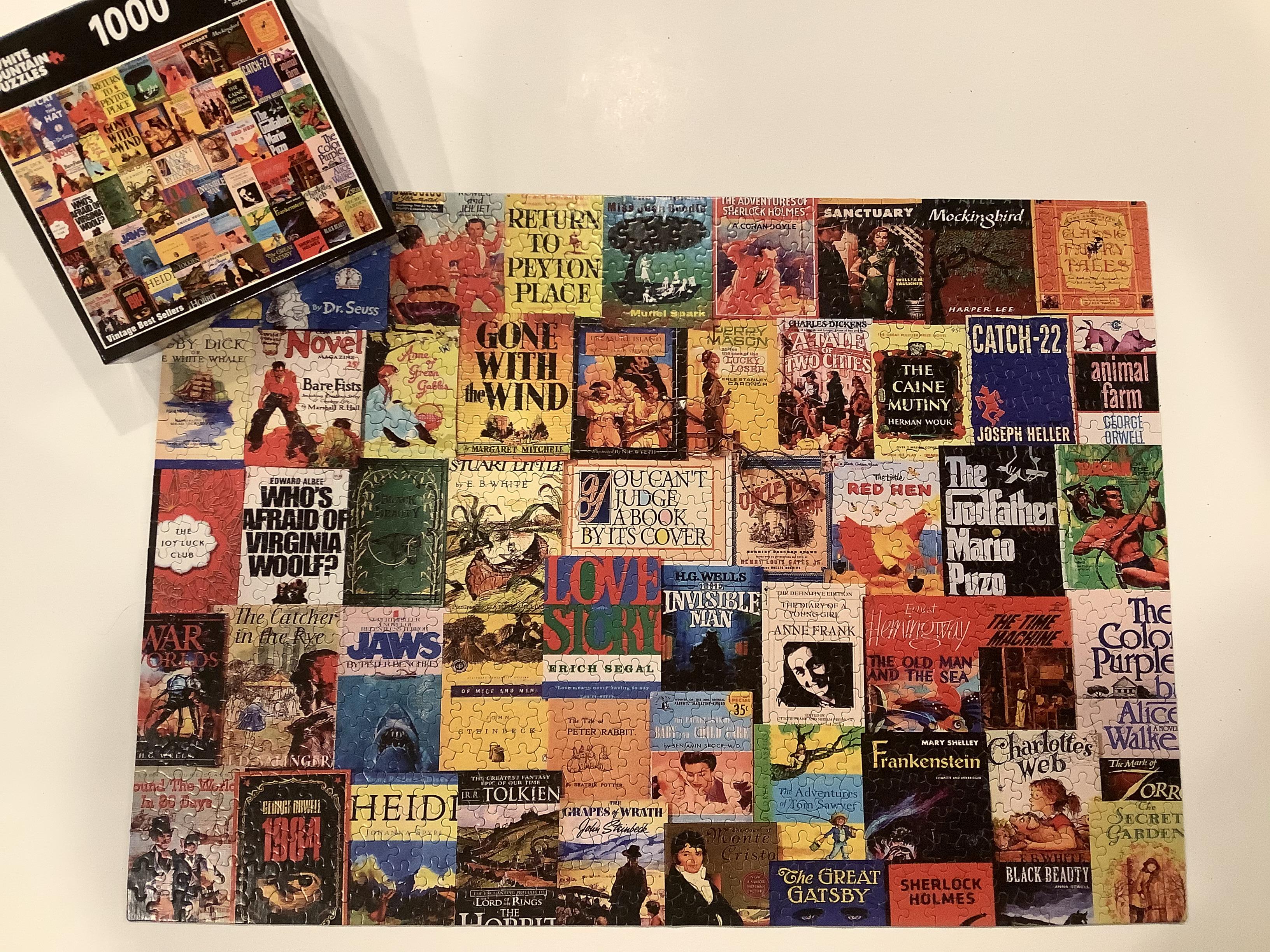 I love thrift store puzzles! Completed this in an hour or so while