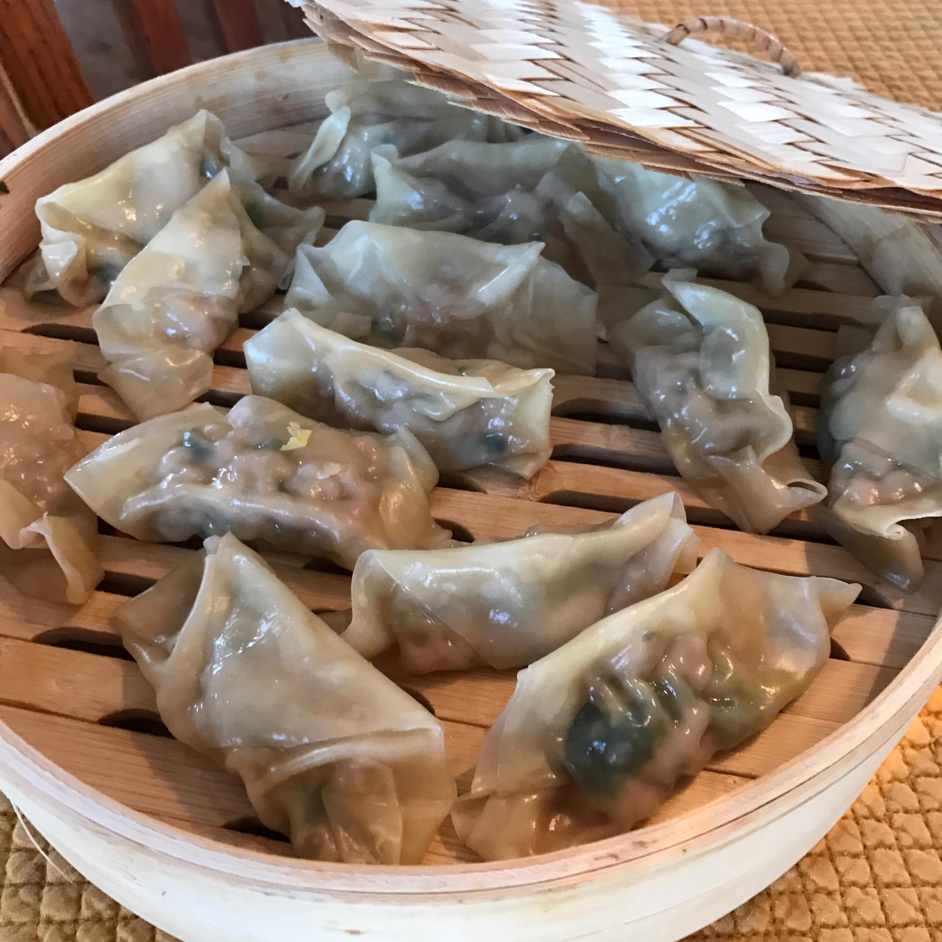 [homemade] steamed pork dumplings r/food