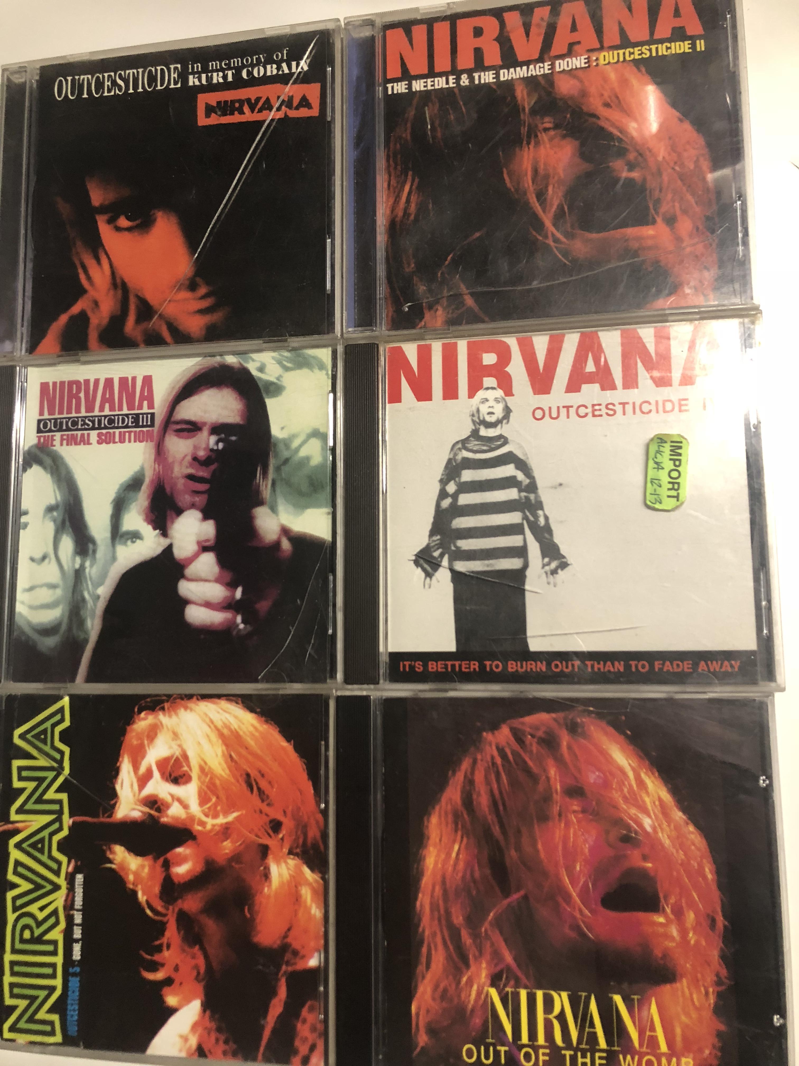 More from my recently unearthed nirvana collection garage box. These