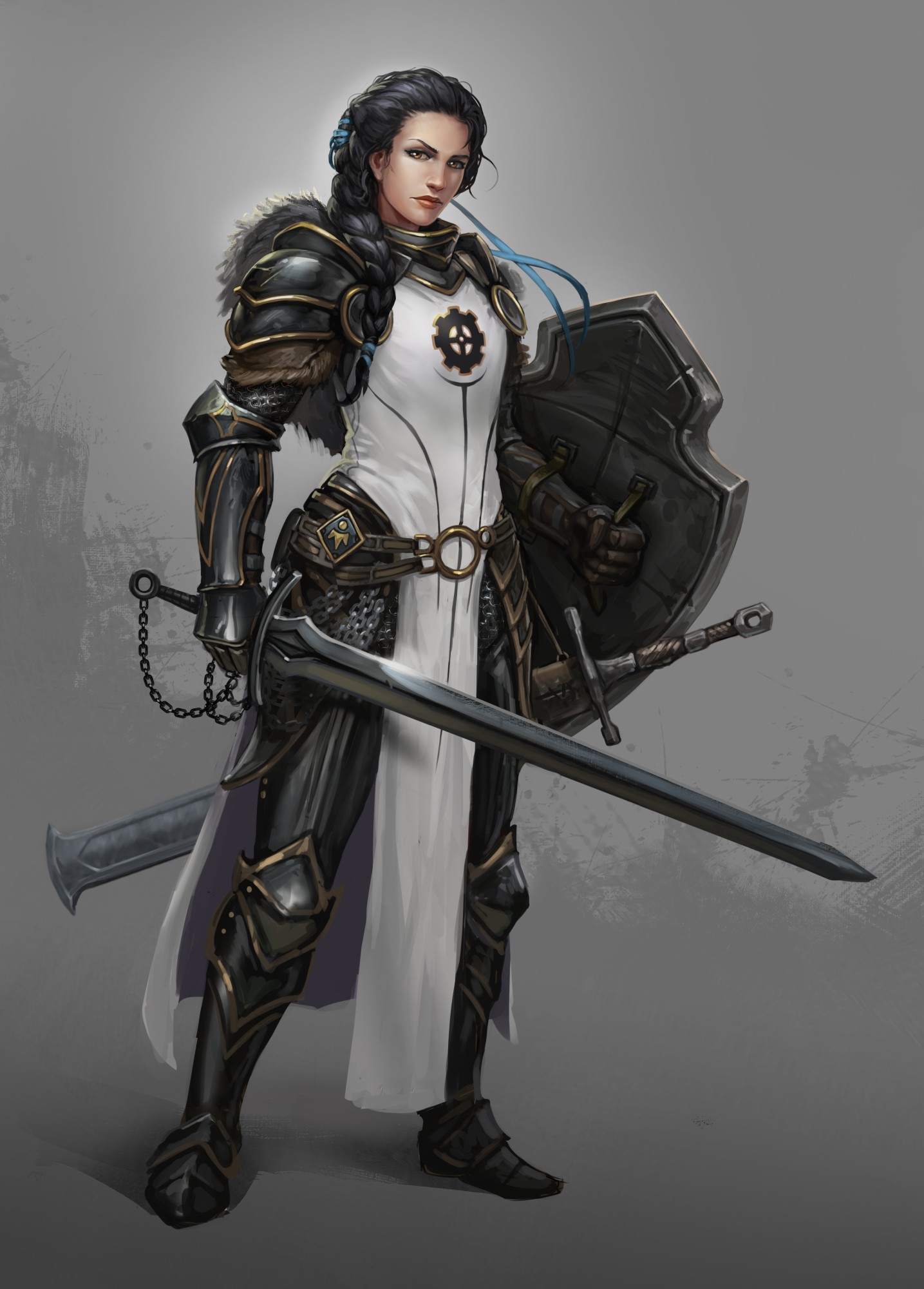 [Art] Mithra, cleric / Battlemaster fighter DnD