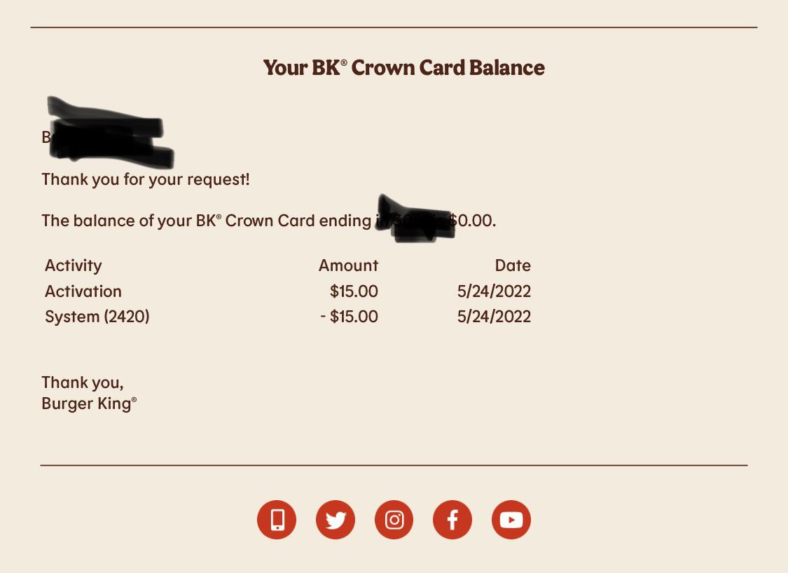 Gift card gone! I logged off, then in. Deleted app and reinstalled. My