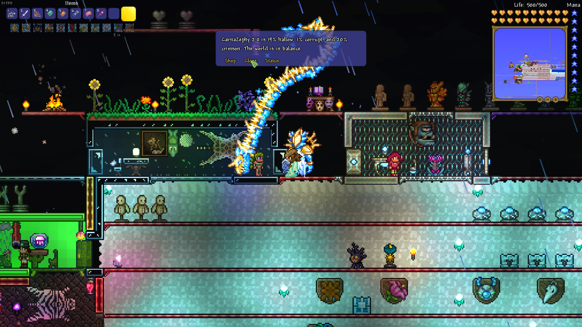 Is it necessary to disturb the balance? Terraria