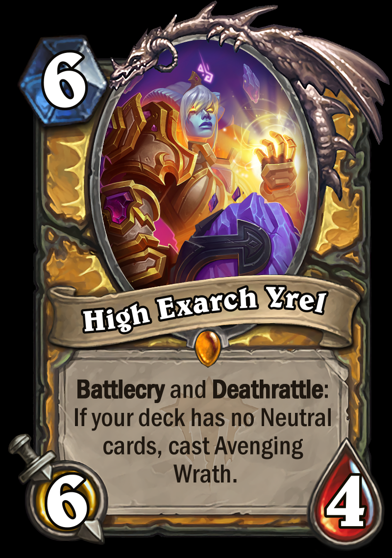 Some Pure Paladin Support customhearthstone