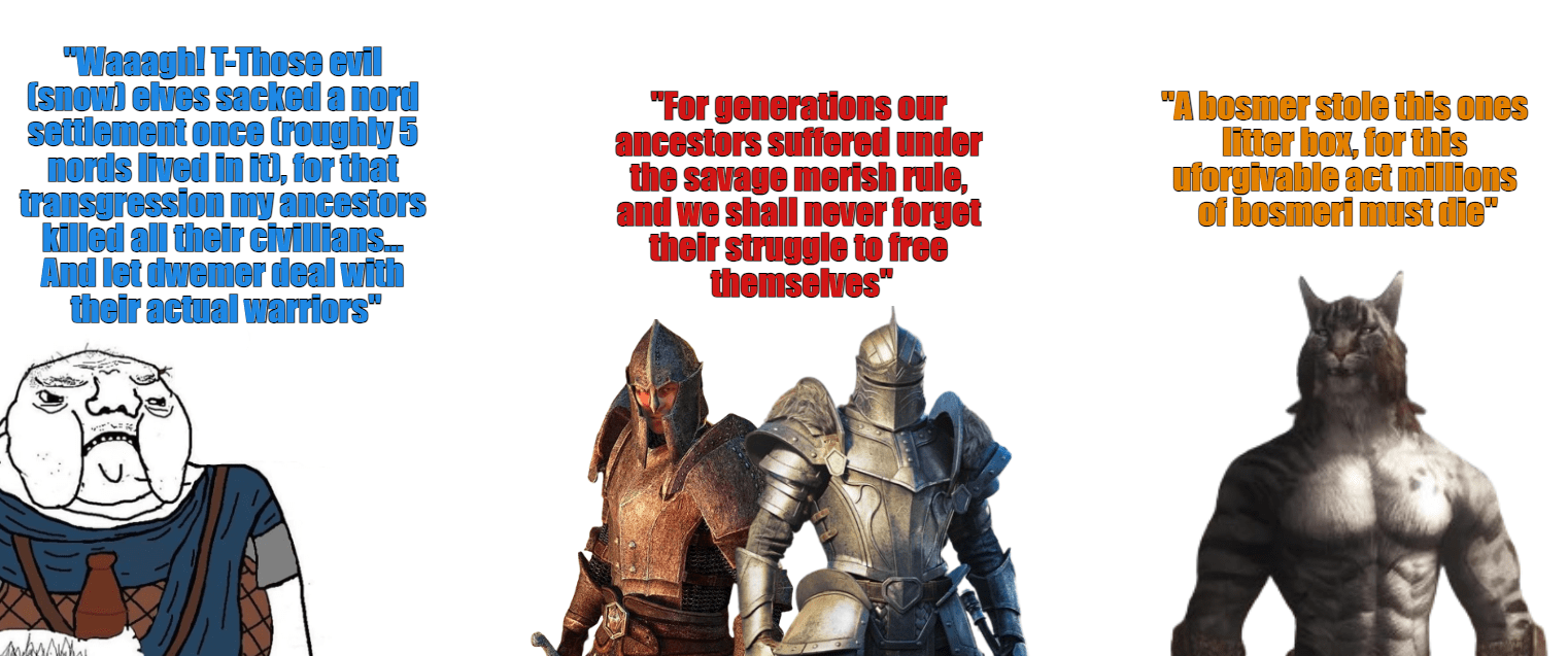 When you ask different races why they hate elves r/TrueSTL