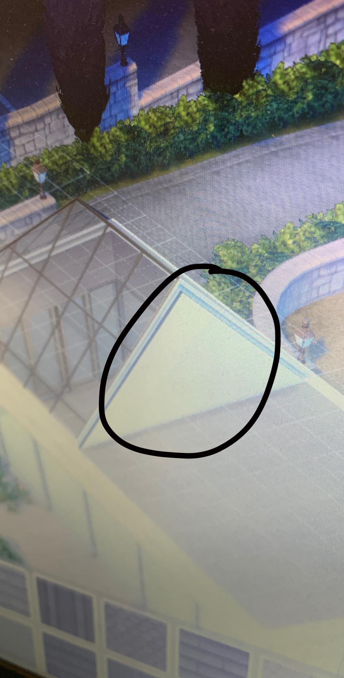 Can anyone tell me how to get rid of this piece of roof to make a