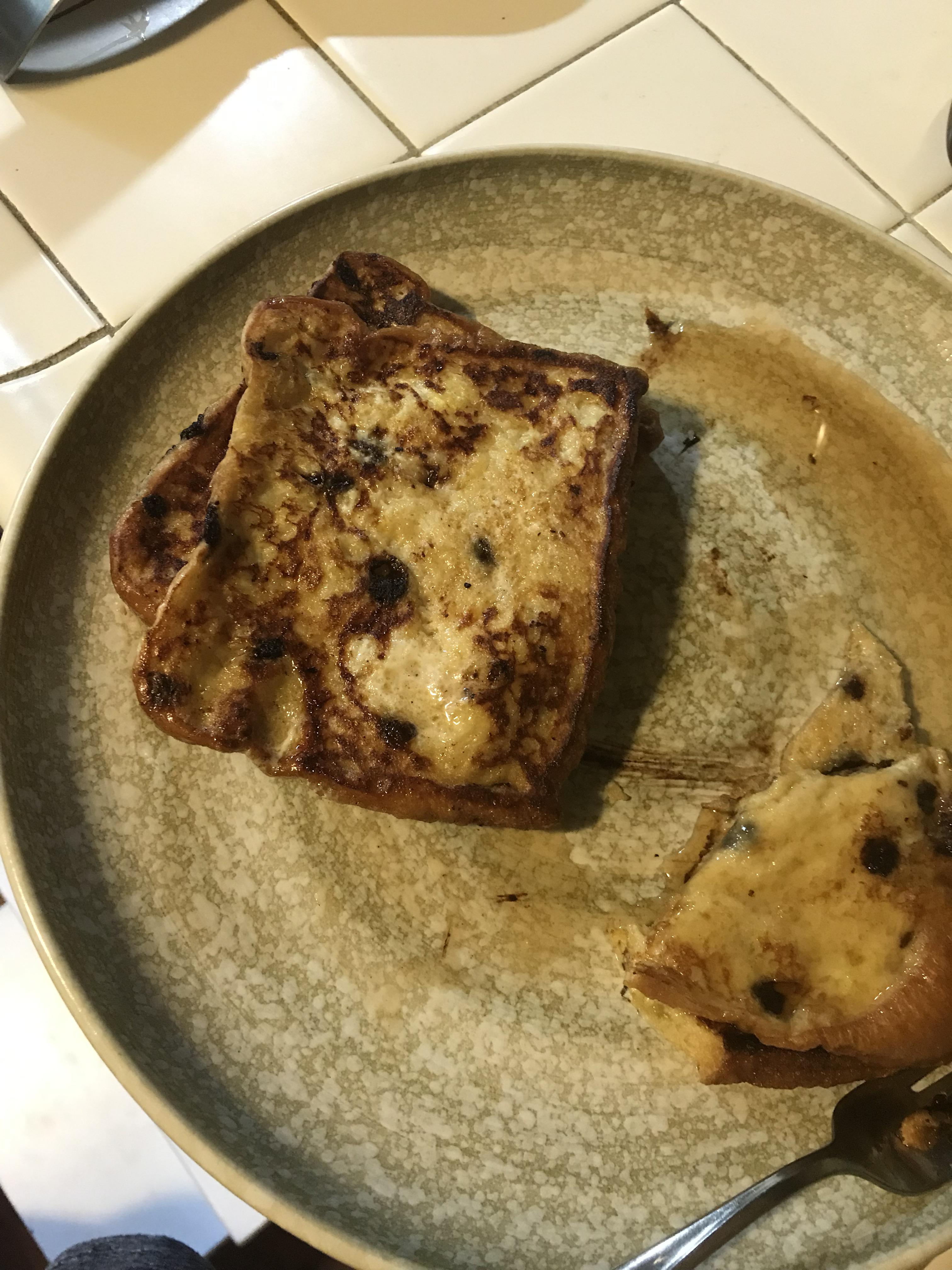 French Toast Using Aldi’s Chocolate Chip Brioche r/aldi