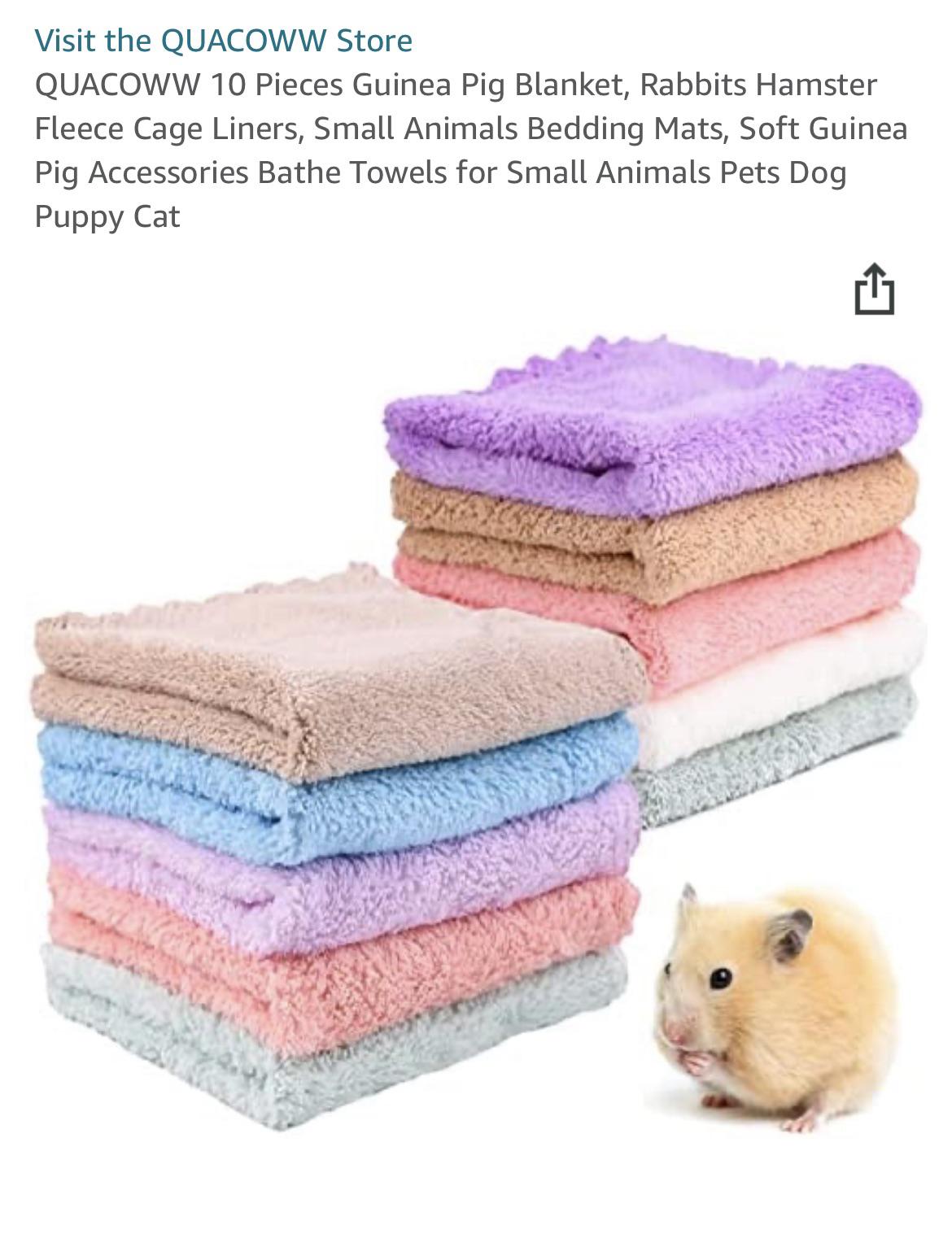 does anybody use these towels to line the bottoms of their cages in