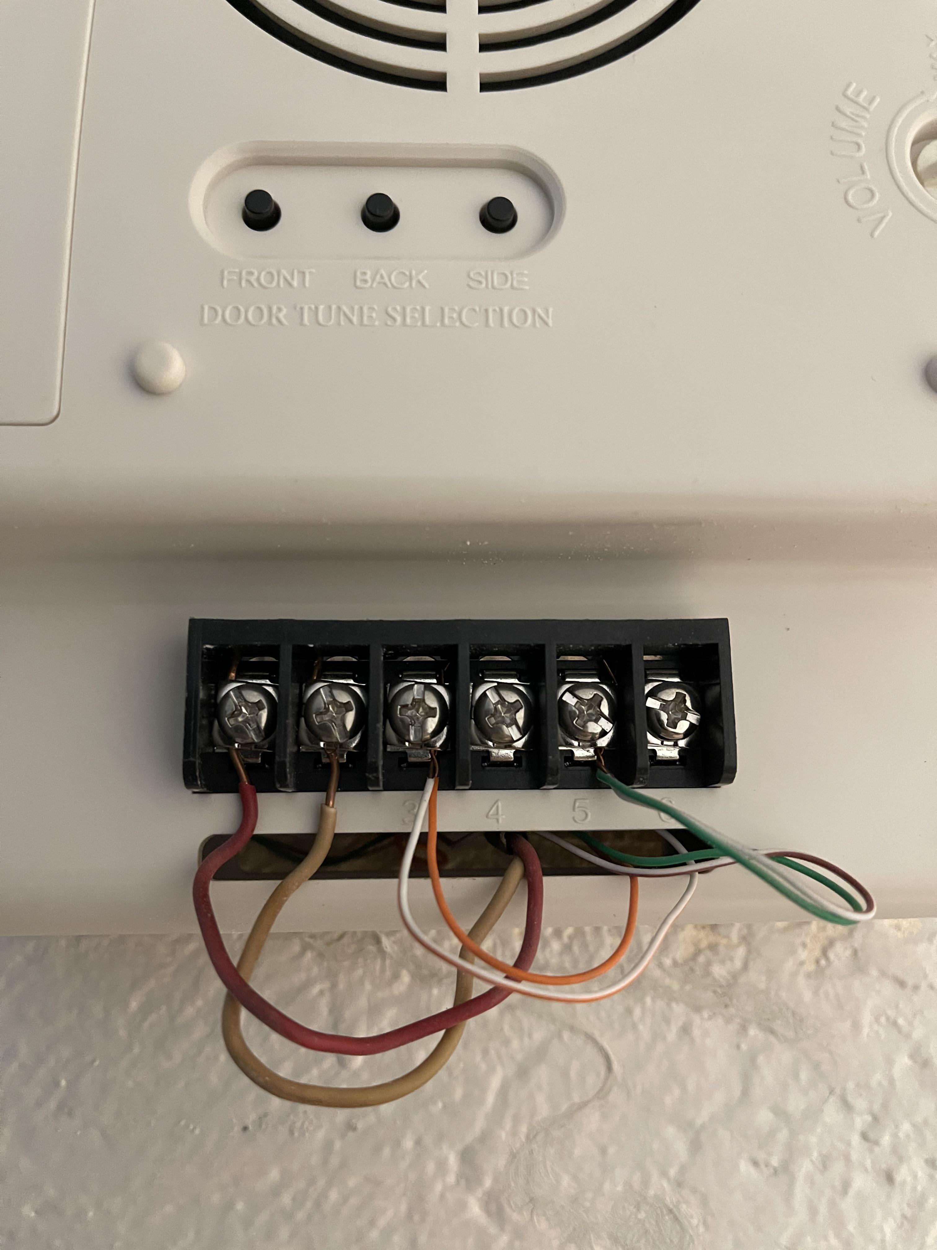 Wiring Wyze doorbell to 6 wire unit r/wyzecam