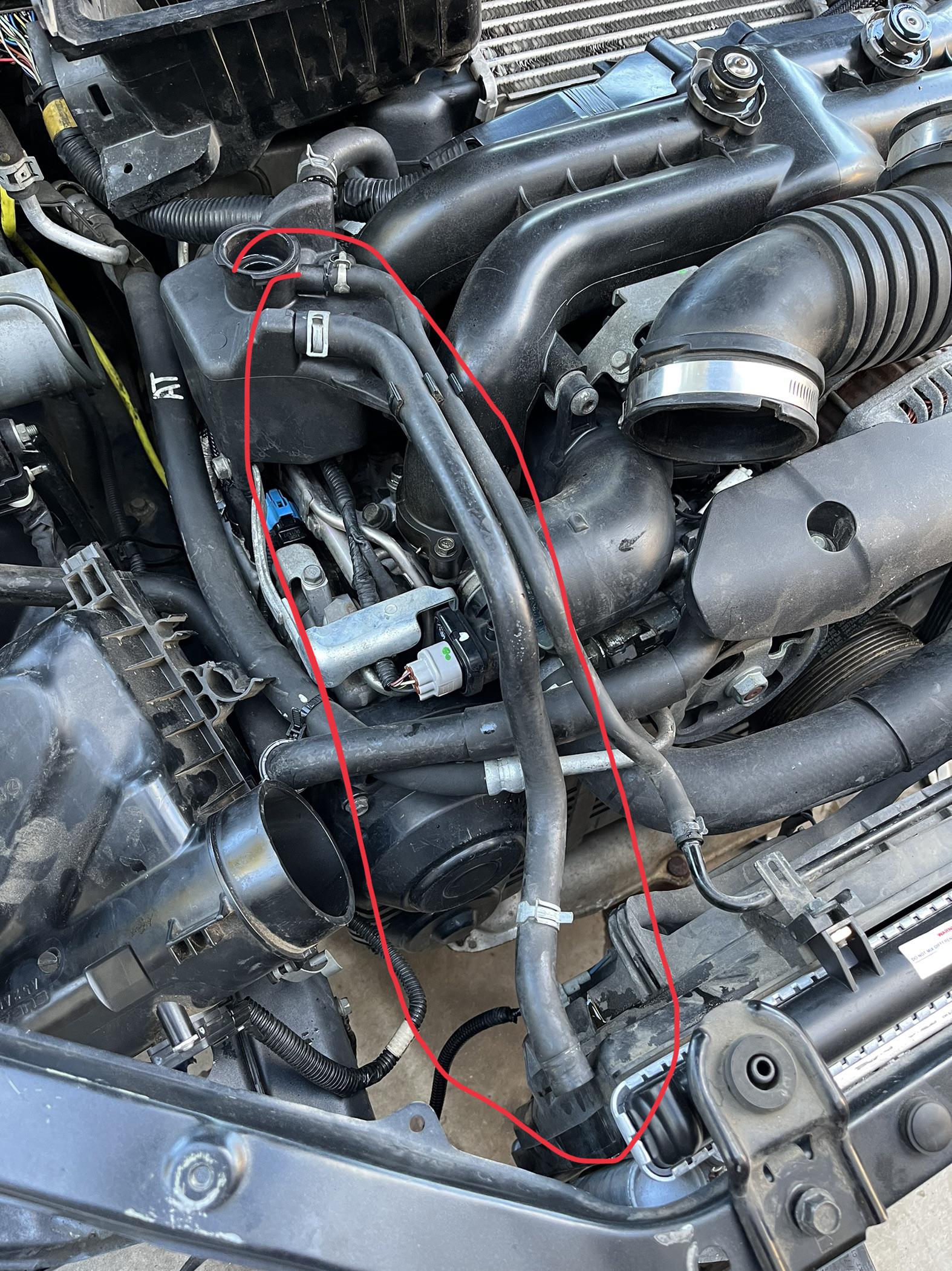 What does this hose go to? ‘08 WRX : r/WRX