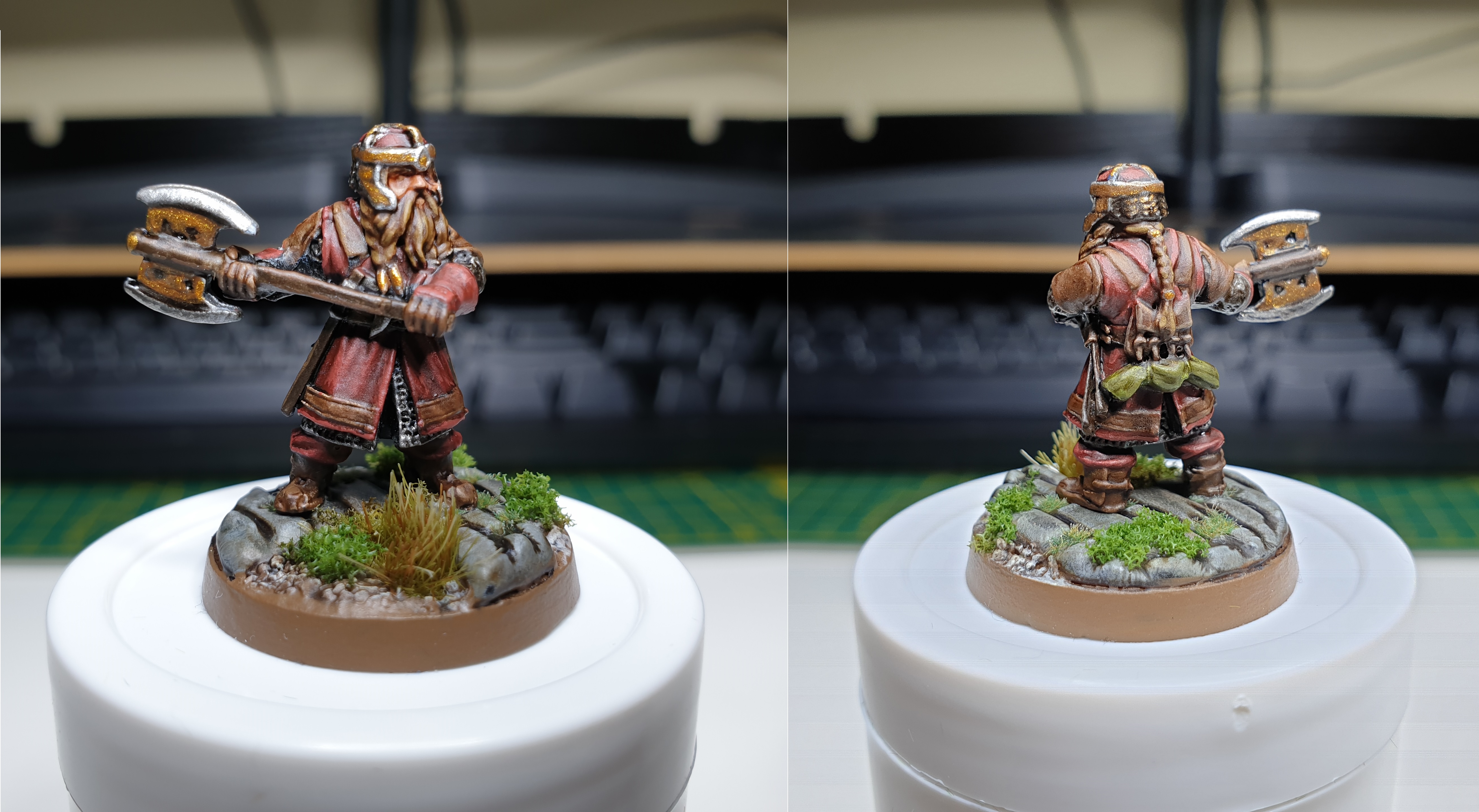 I speed painted Gimli yesterday! ) I am very happy with the (looks