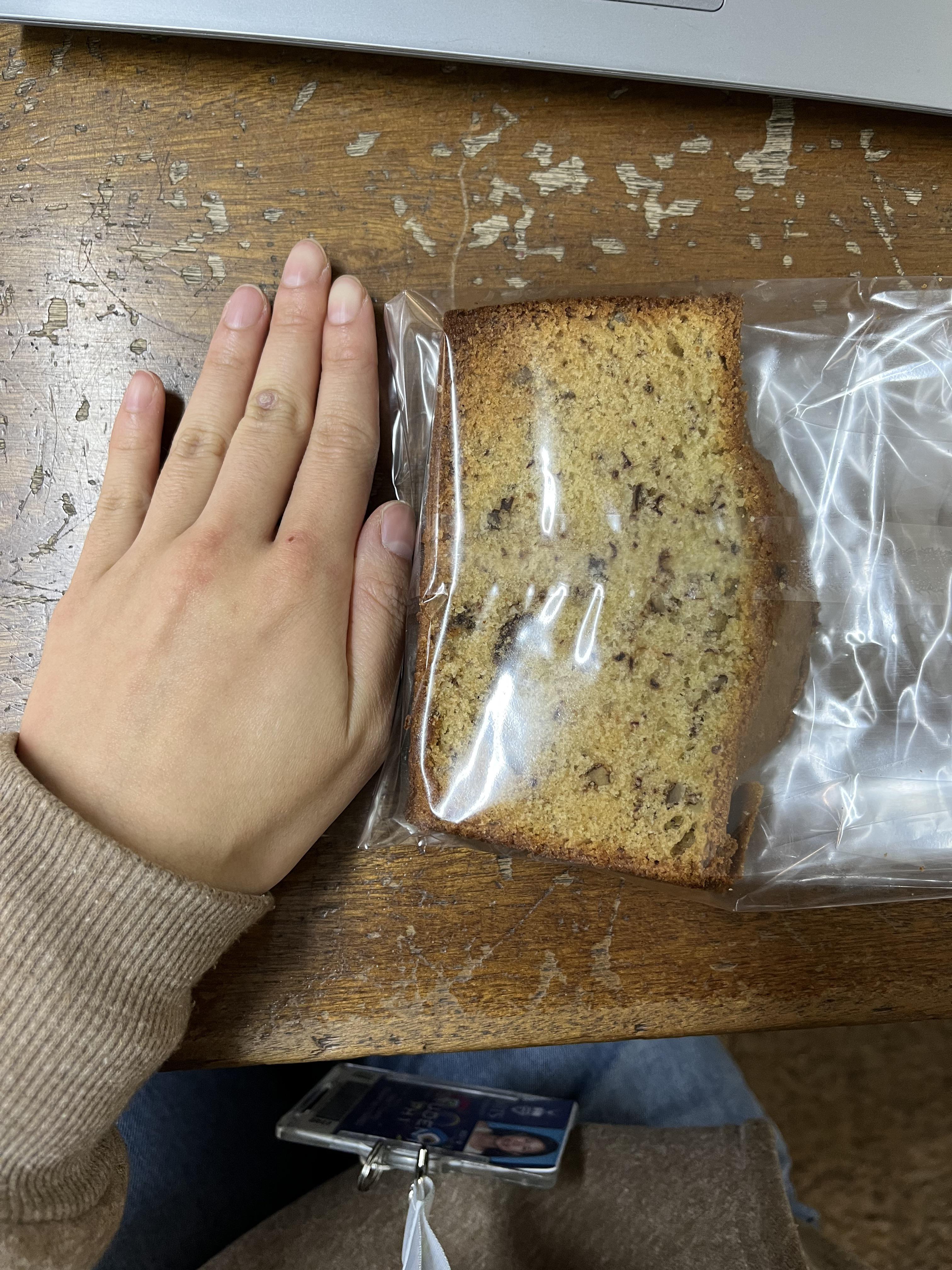 Calories in banana loaf from school cafeteria ? caloriecount