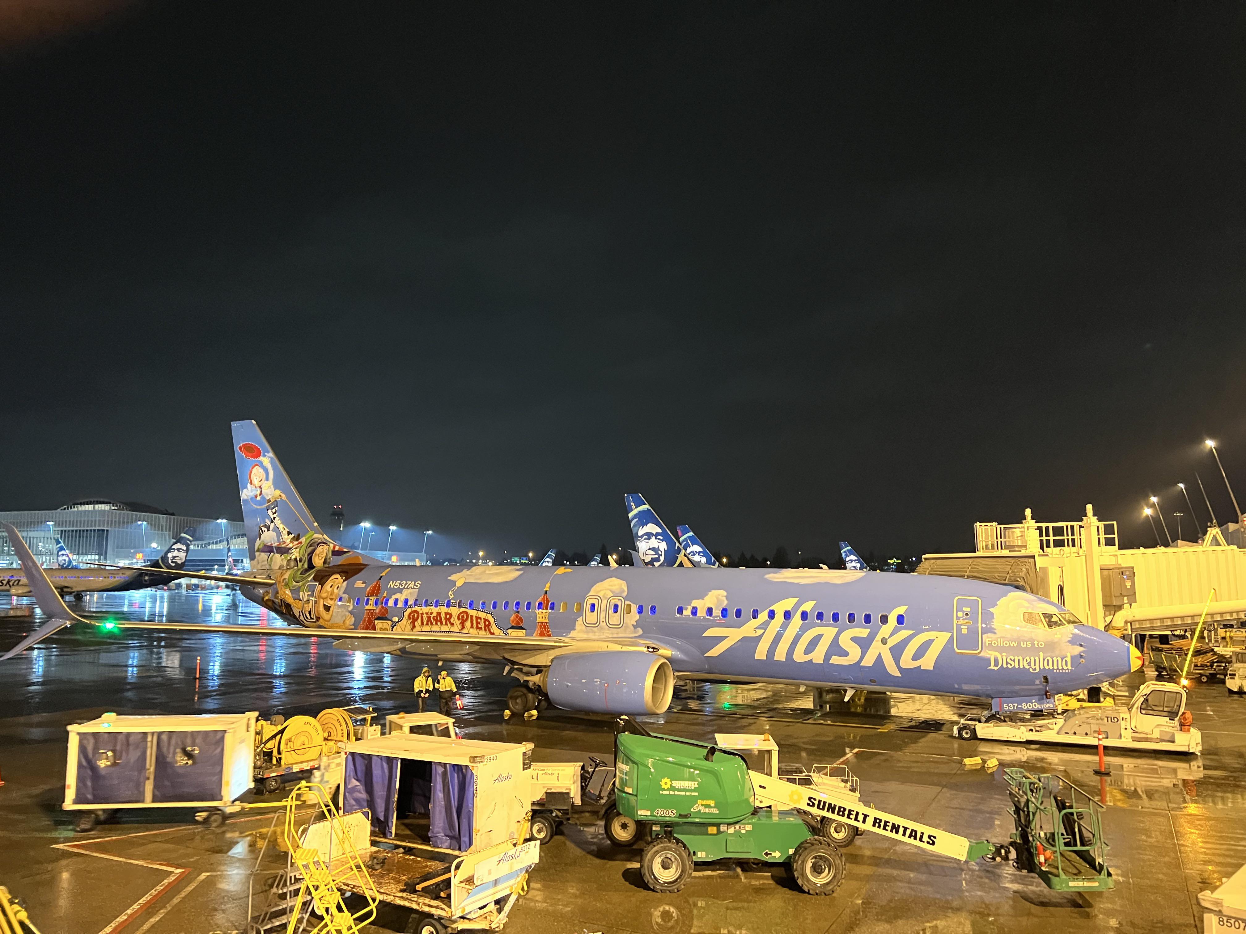 Toy Story livery definitely one of my favorites for Alaska r/rampagent